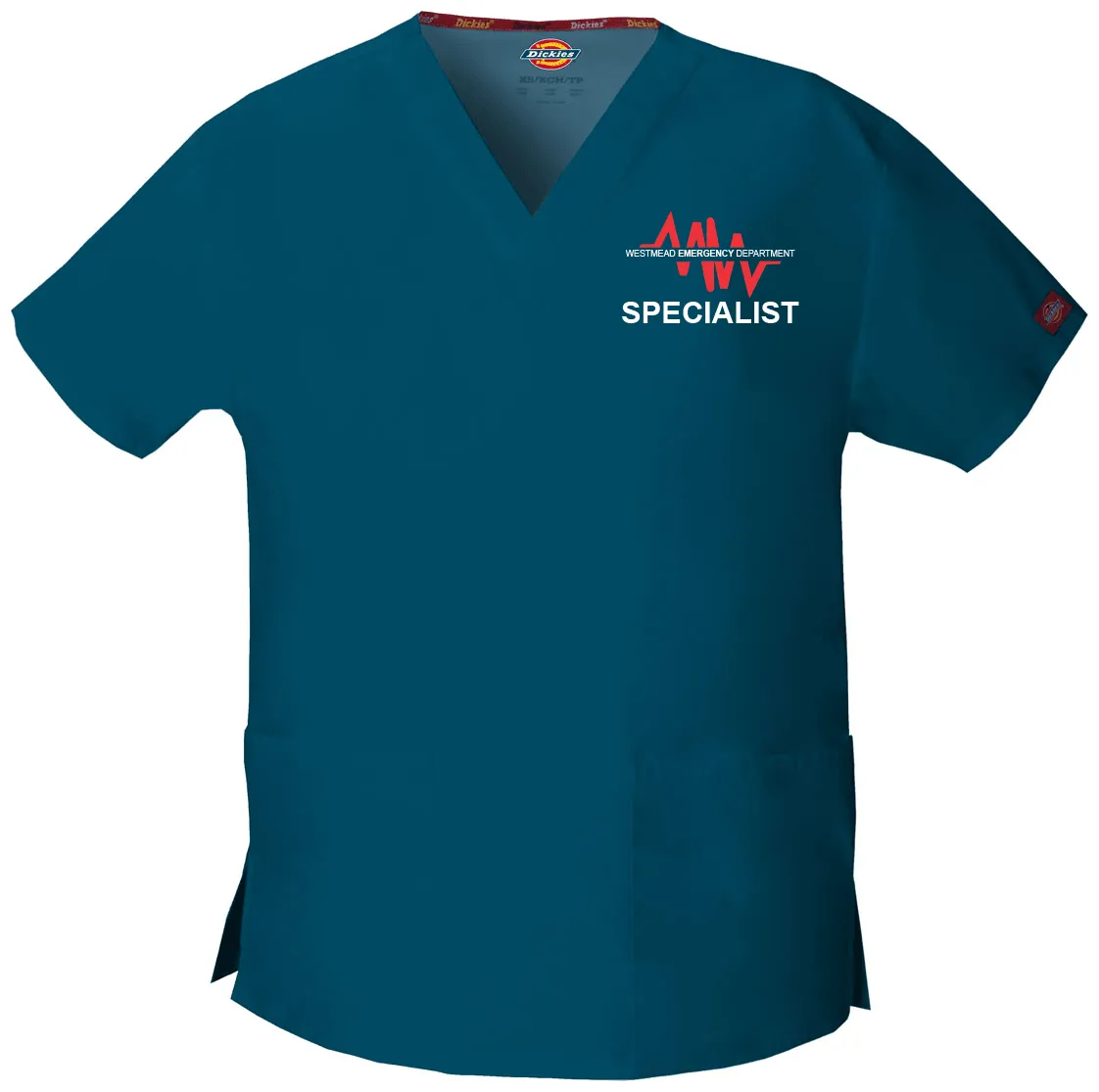 86706 Westmead Emergency Specialist Dickies EDS Signature Classic Womens V-Neck Scrub Top