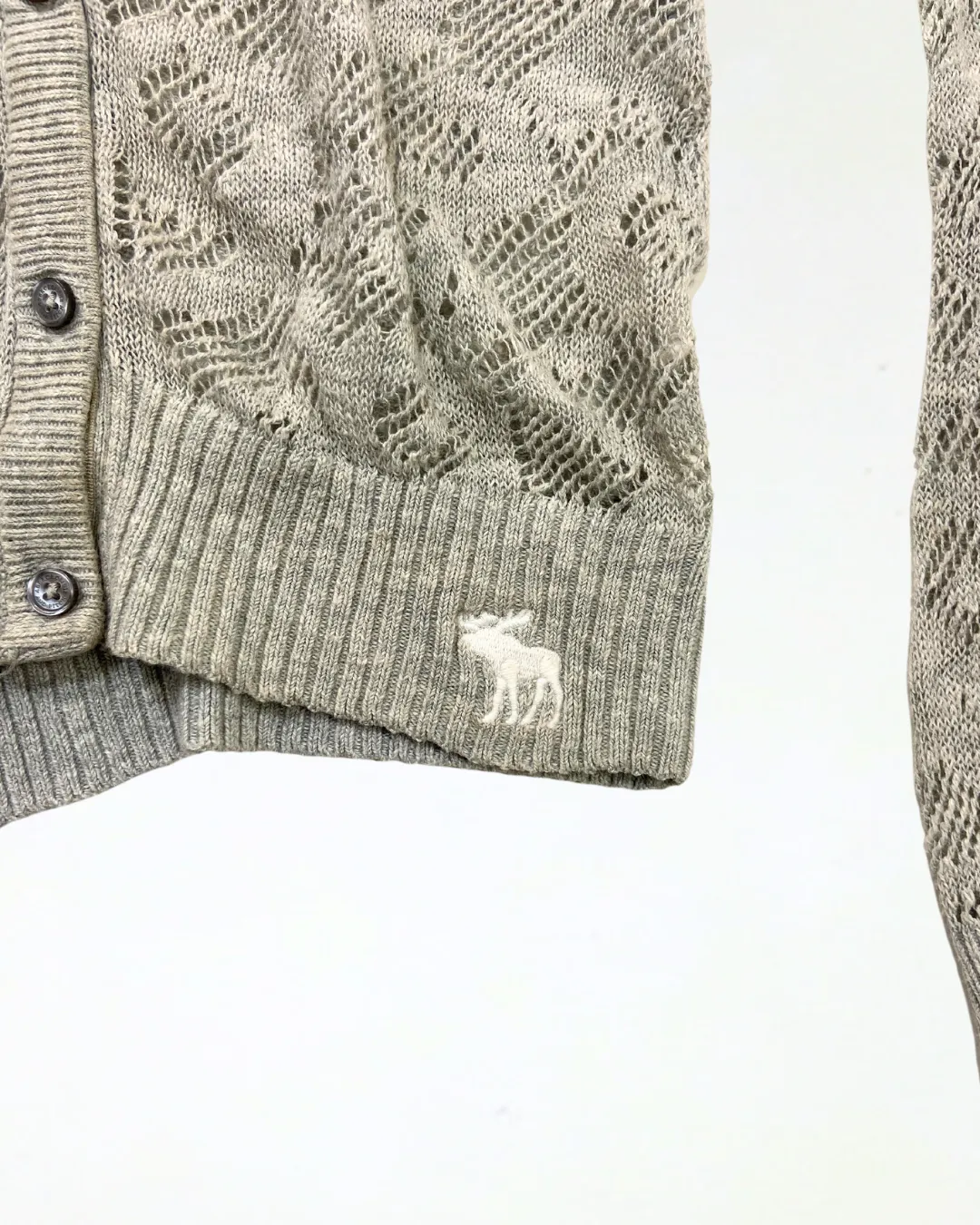 Abercrombie and Fitch Grey Cardigan