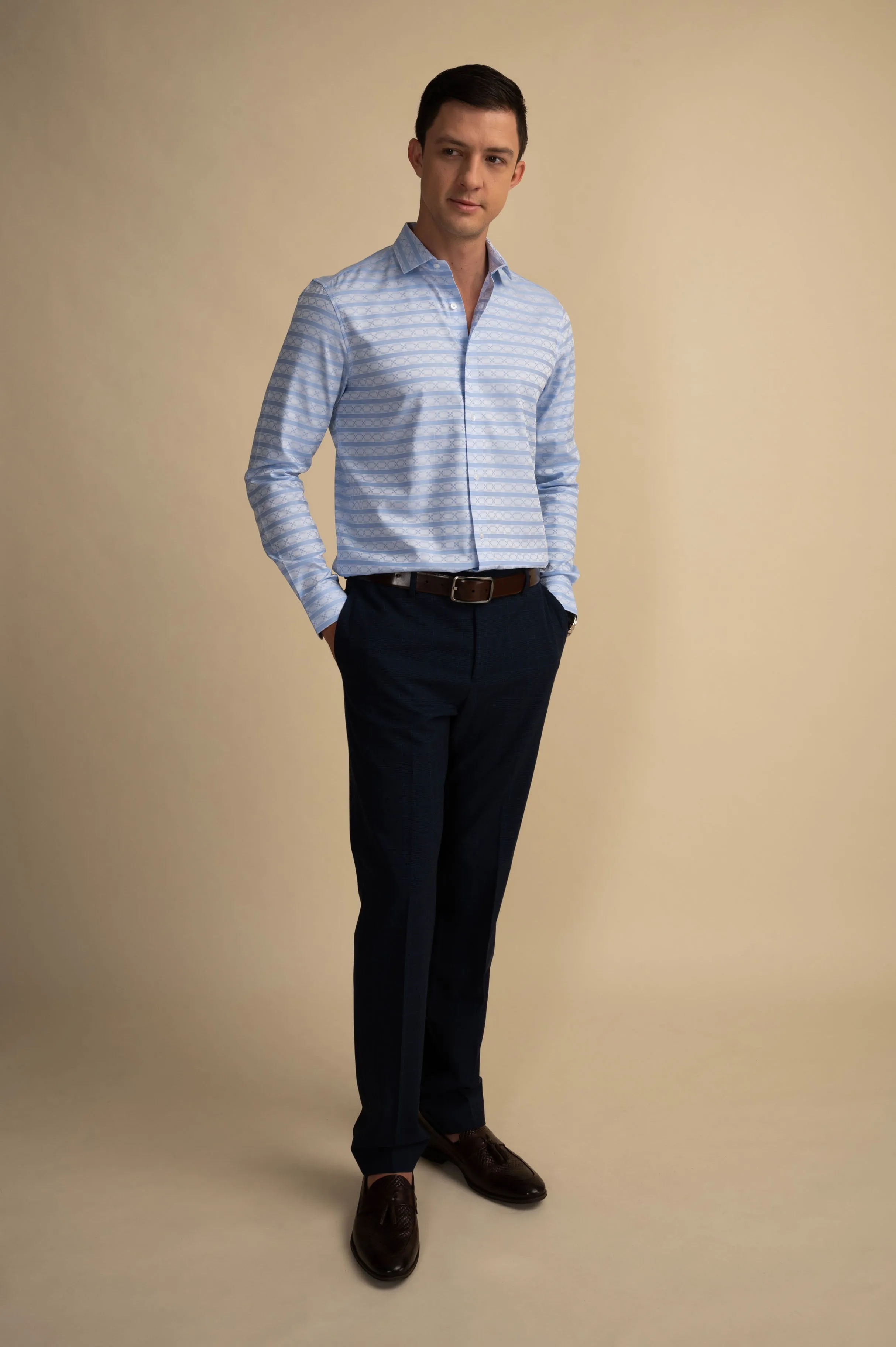 Azure Blue Shirt