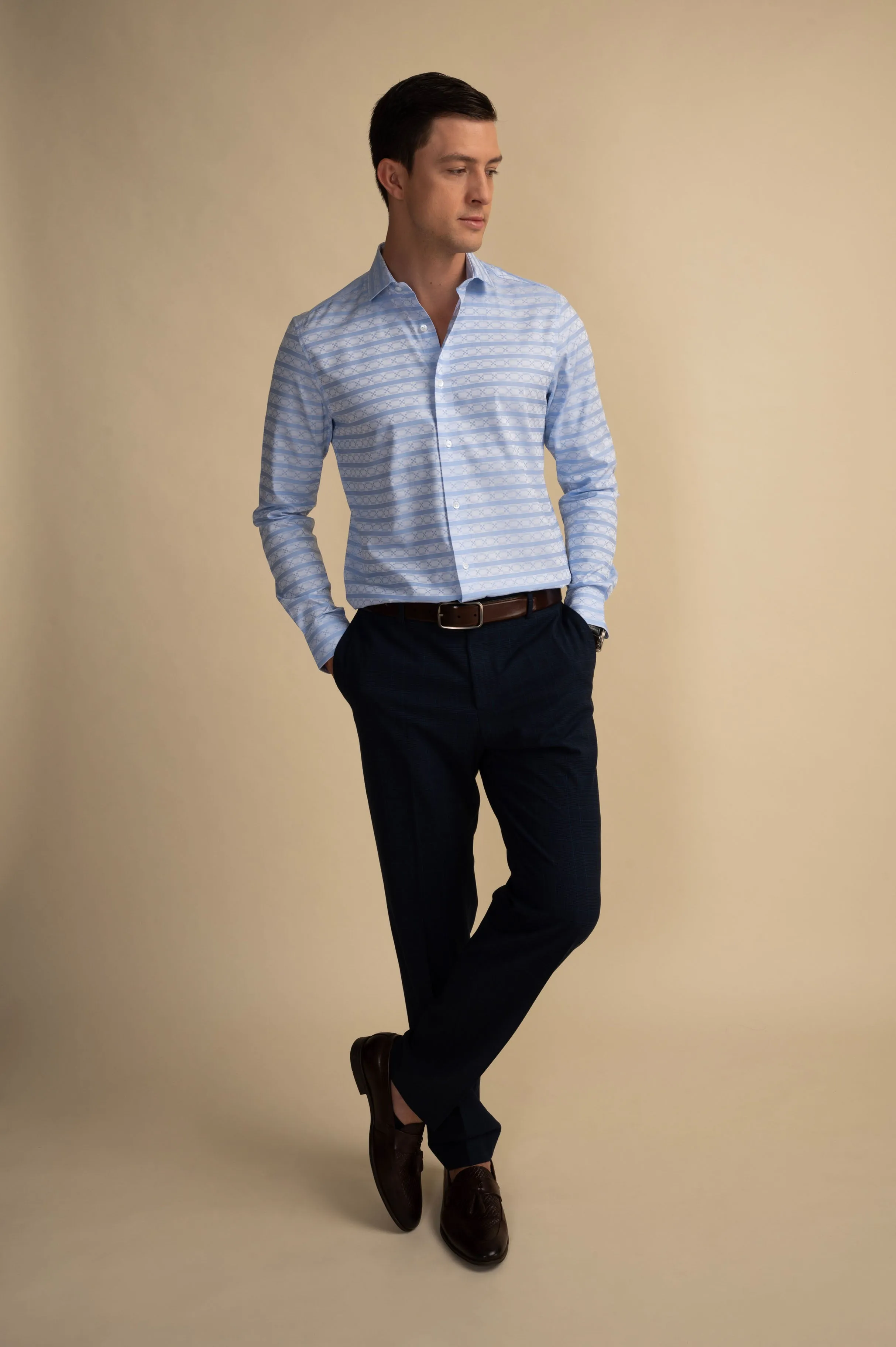 Azure Blue Shirt