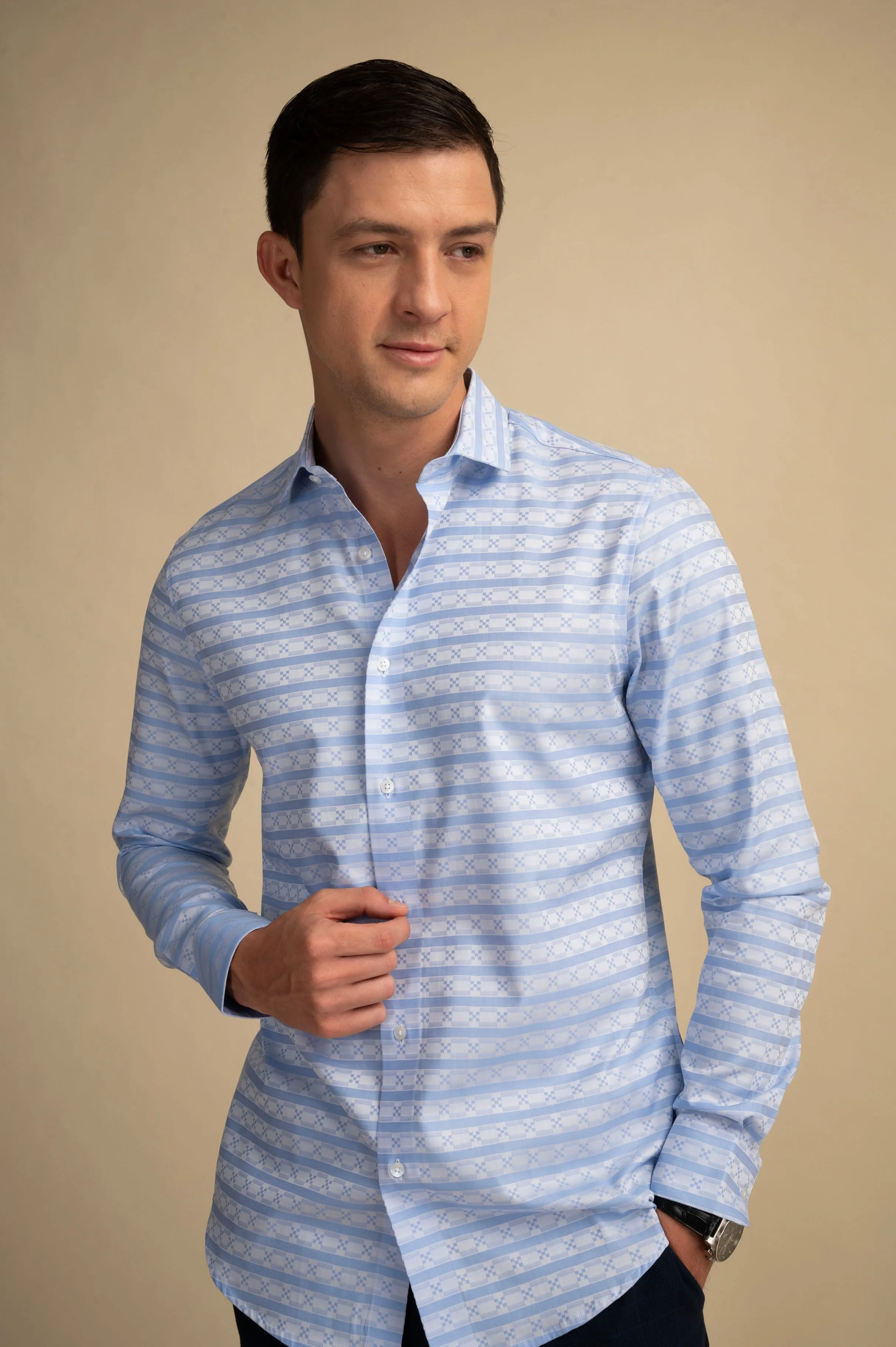 Azure Blue Shirt