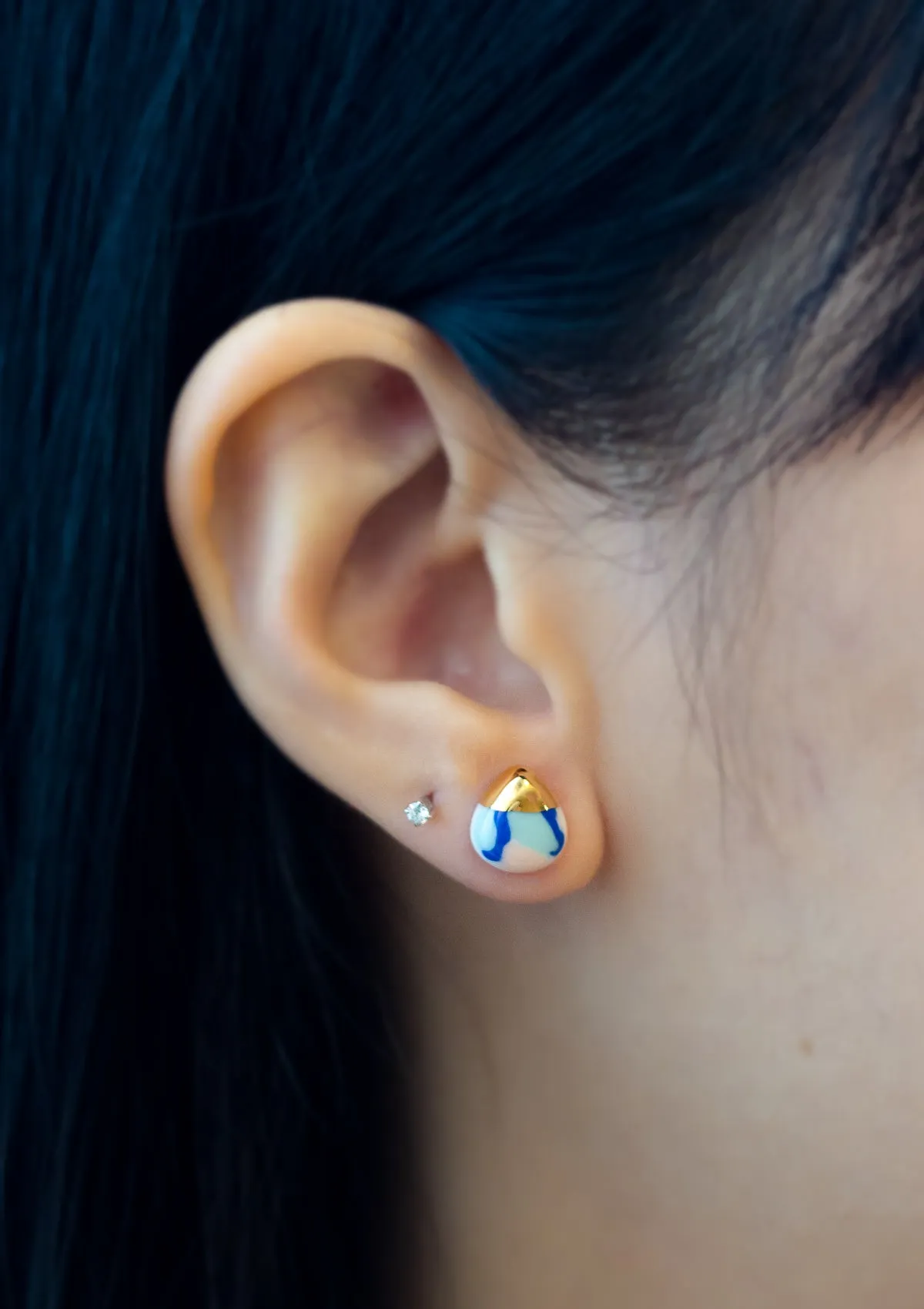 Azure - Teardrop Mini Spotty