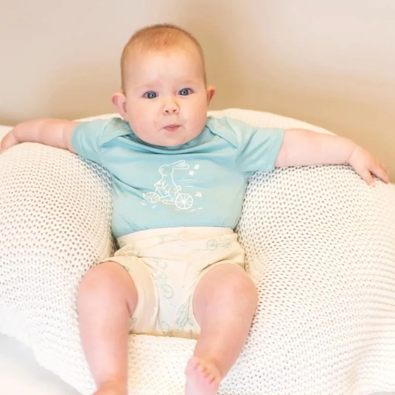 Bamboo Short Sleeve Onesie & Short Set