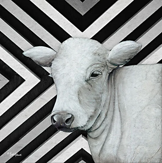 BHAR565 - January Cow II - 12x12