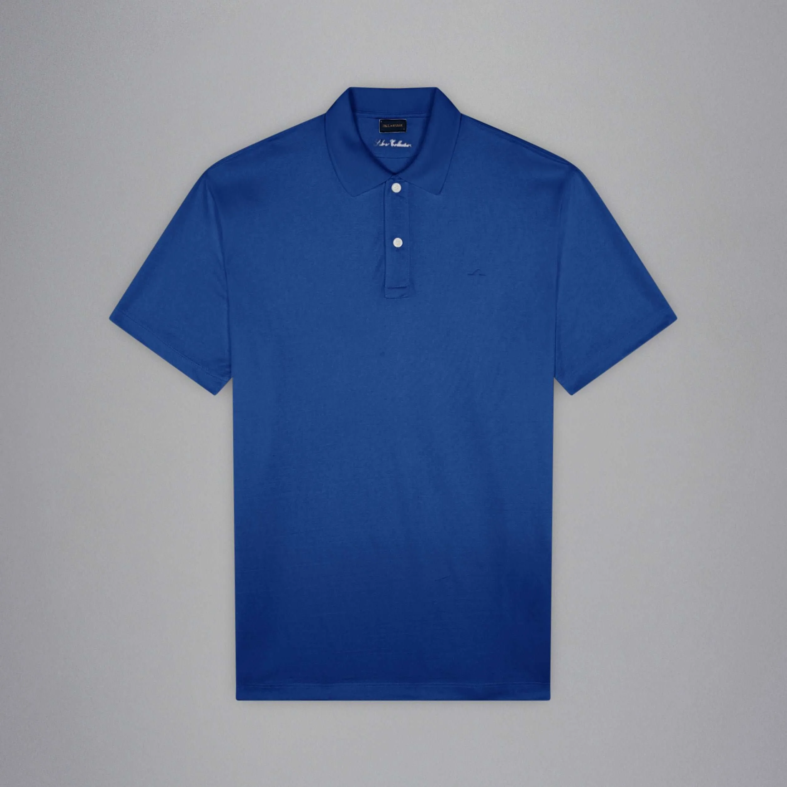 Blue Cotton Jersey Silver Collection Polo Shirt - PAUL & SHARK