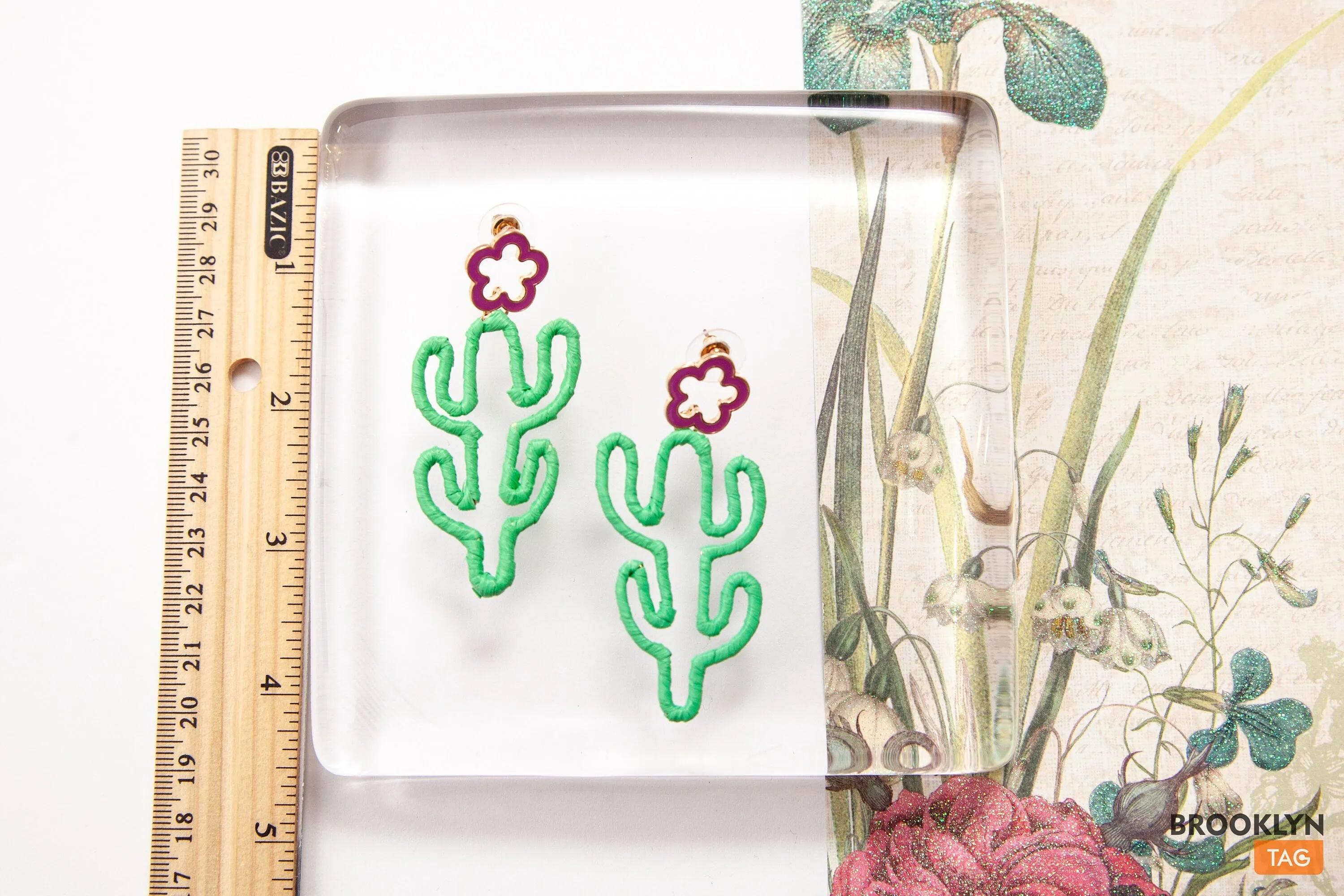 Cactus Stud Earrings