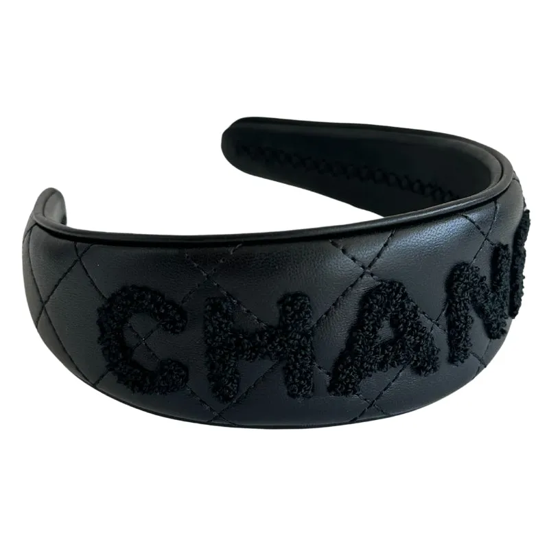 Chanel Headband Black