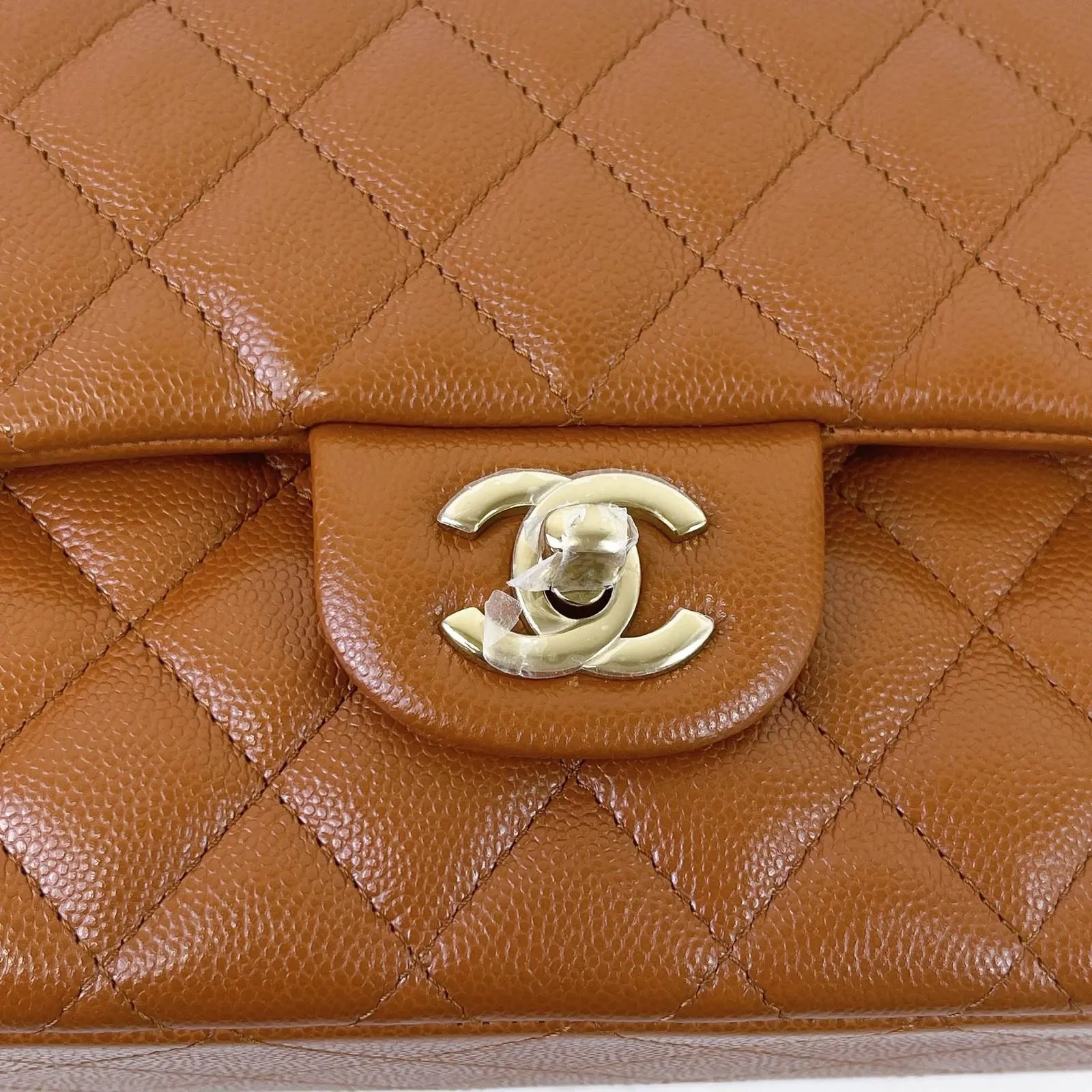 Chanel Timeless Classic Medium M/L 23A Caramel Caviar Leather
