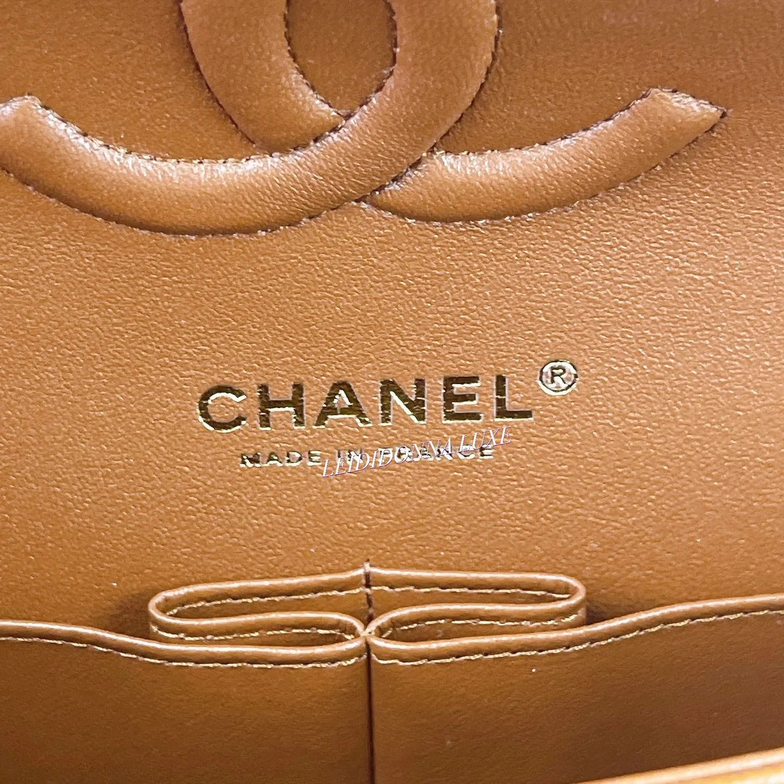 Chanel Timeless Classic Medium M/L 23A Caramel Caviar Leather