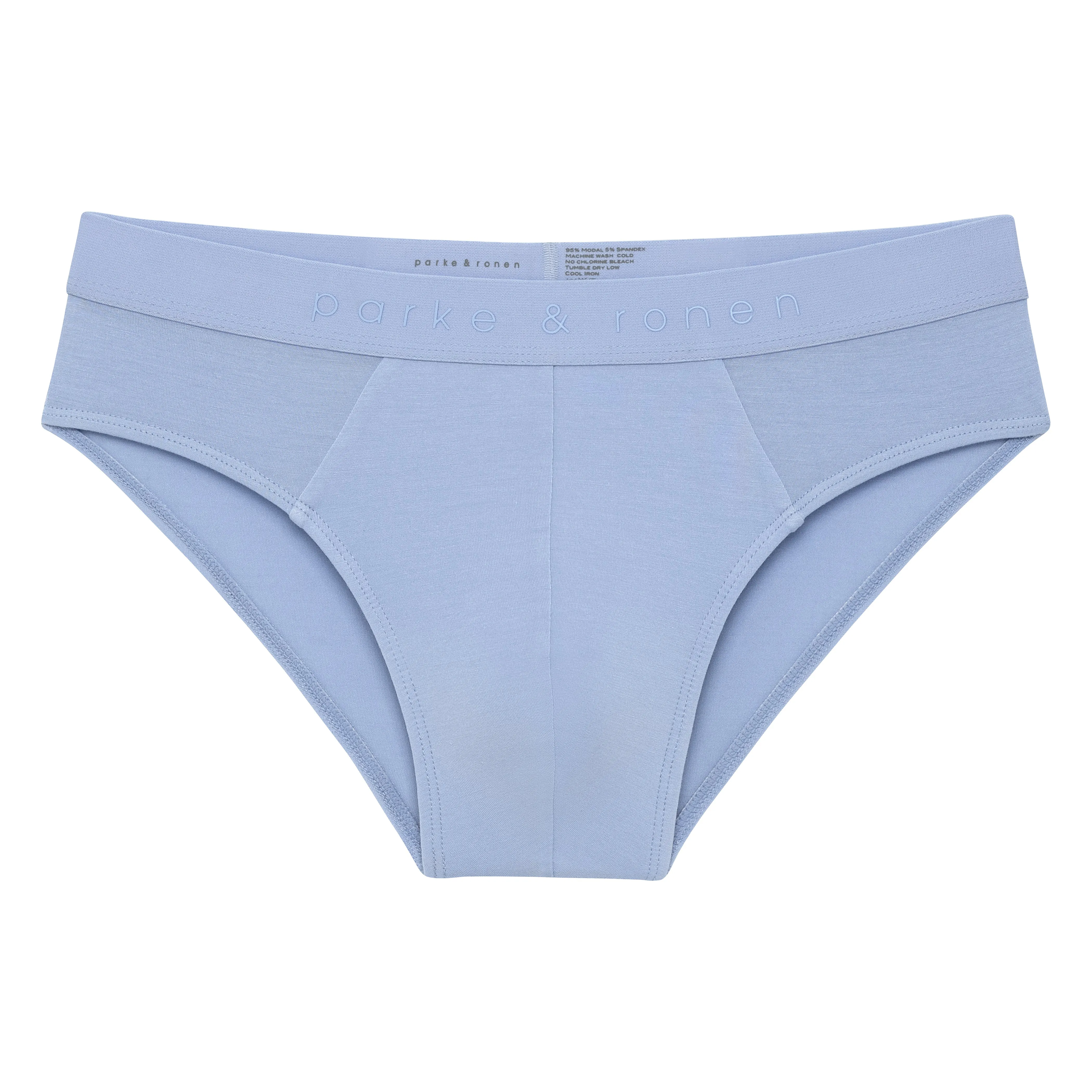 Cornflower Solid Low Rise Brief