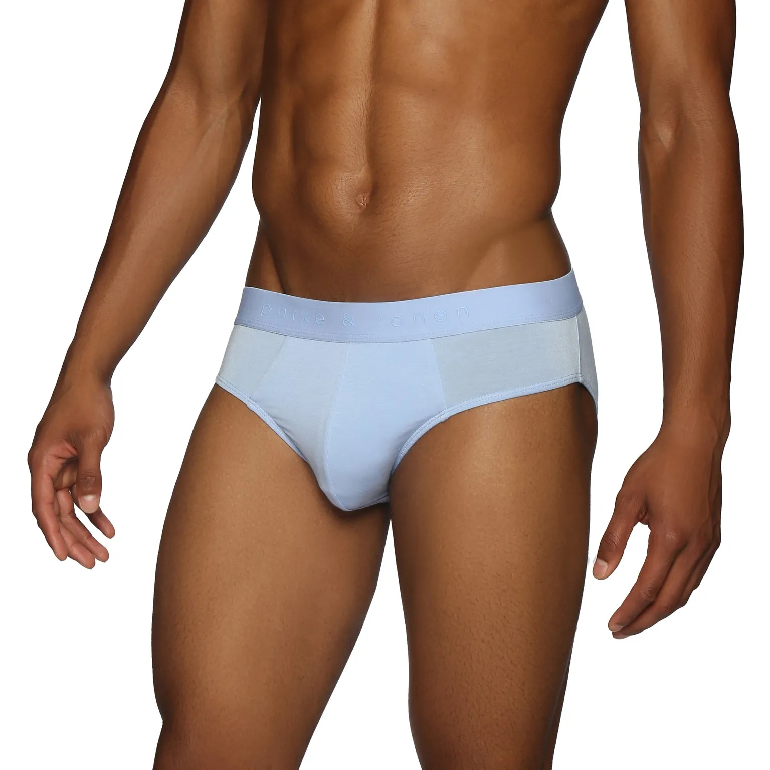Cornflower Solid Low Rise Brief