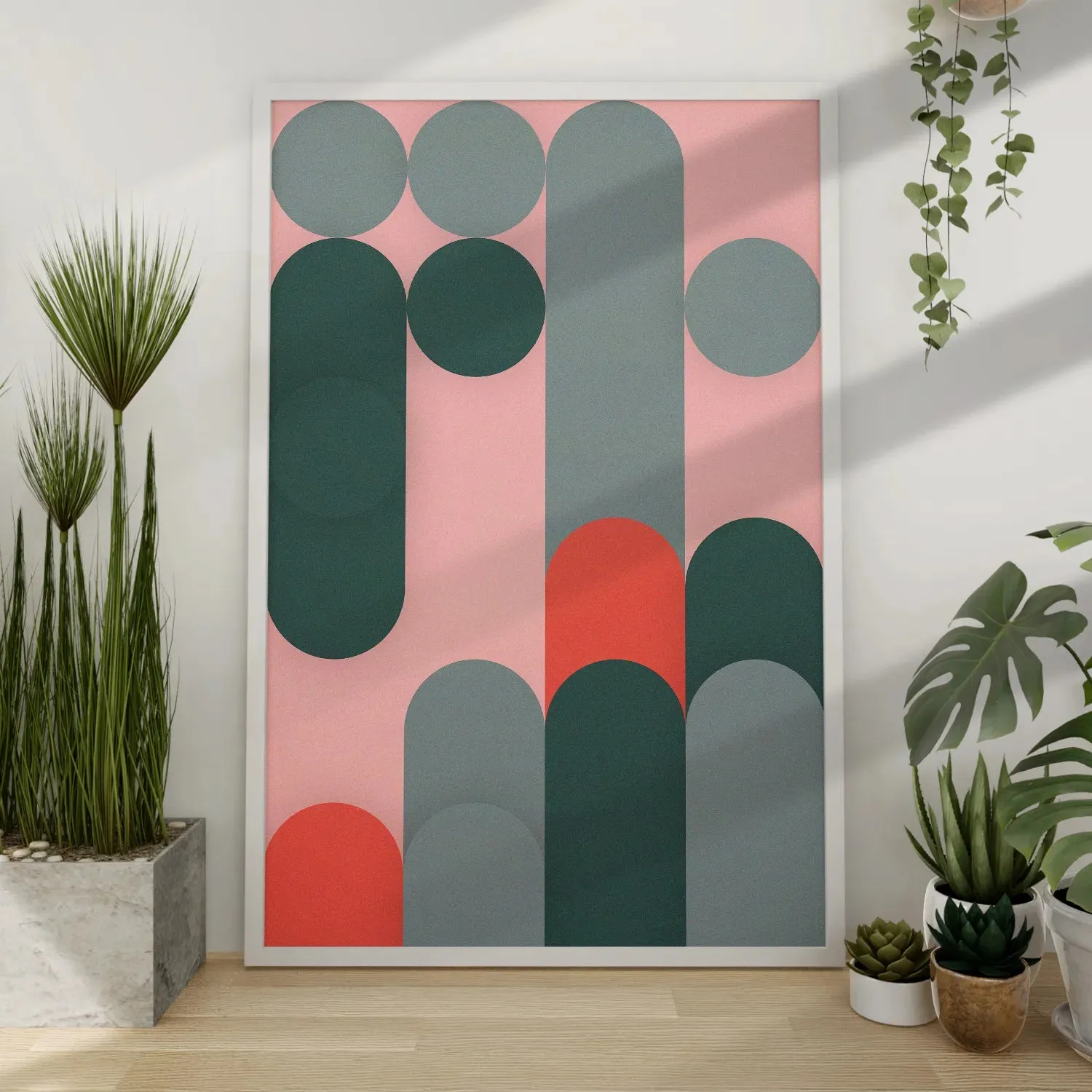 Geometric Pattern Wall Art - I
