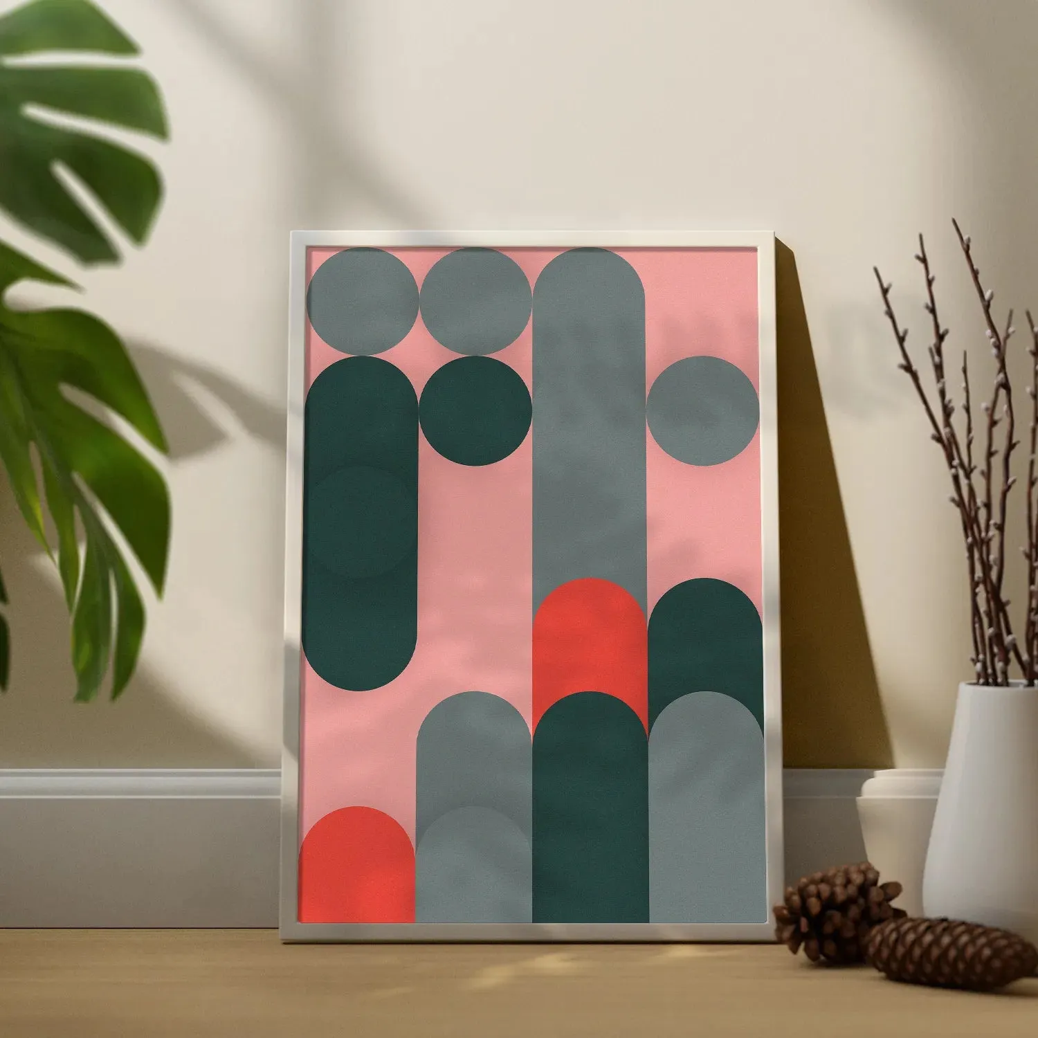 Geometric Pattern Wall Art - I