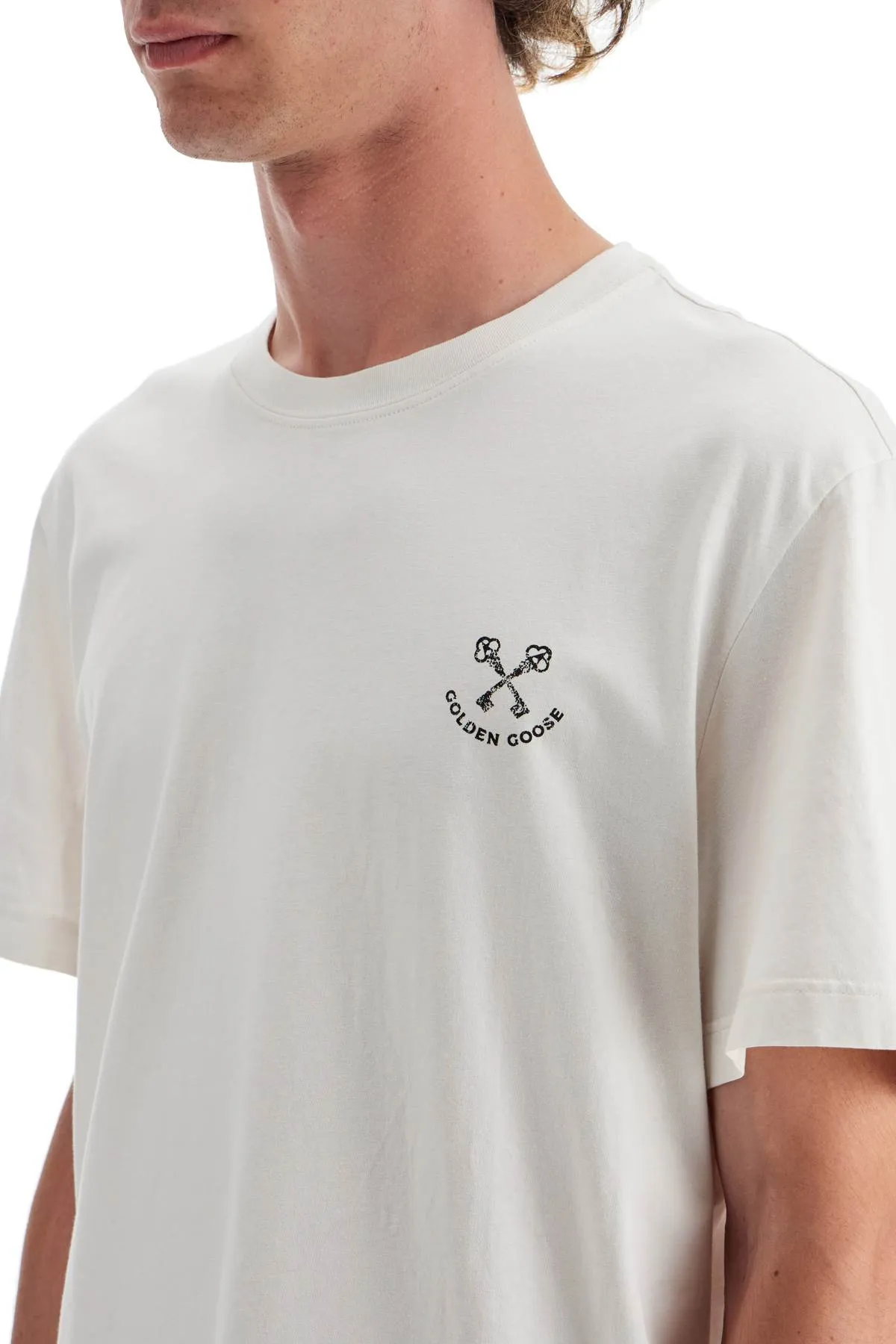 GOLDEN GOOSE "regular fit journey t-shirt