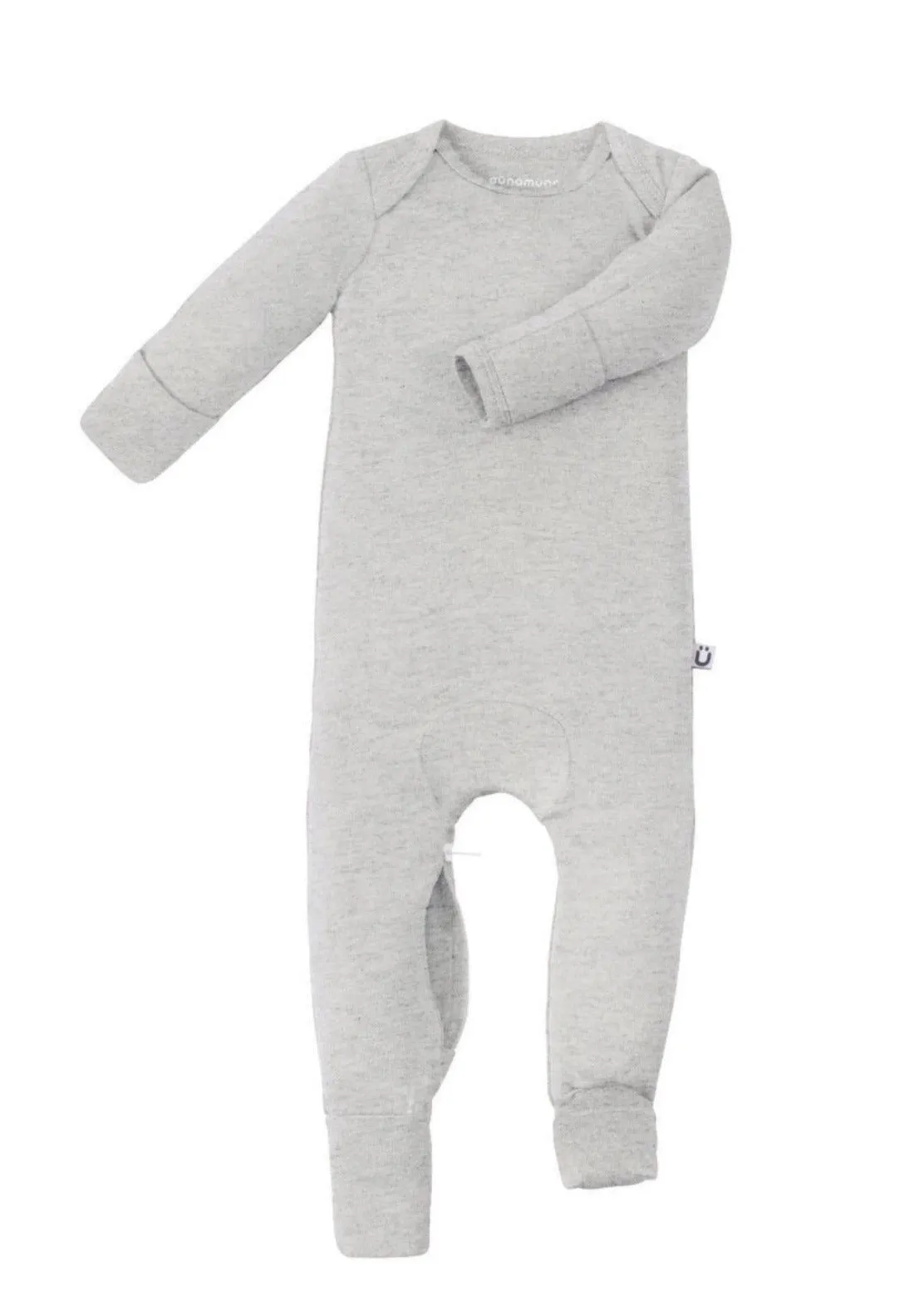 Heather Gray Convertible Footie