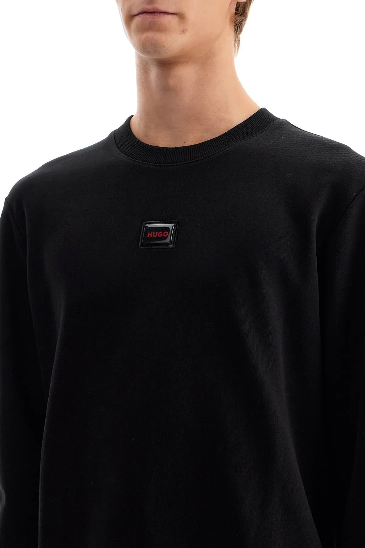 HUGO crewneck sweatshirt with logo