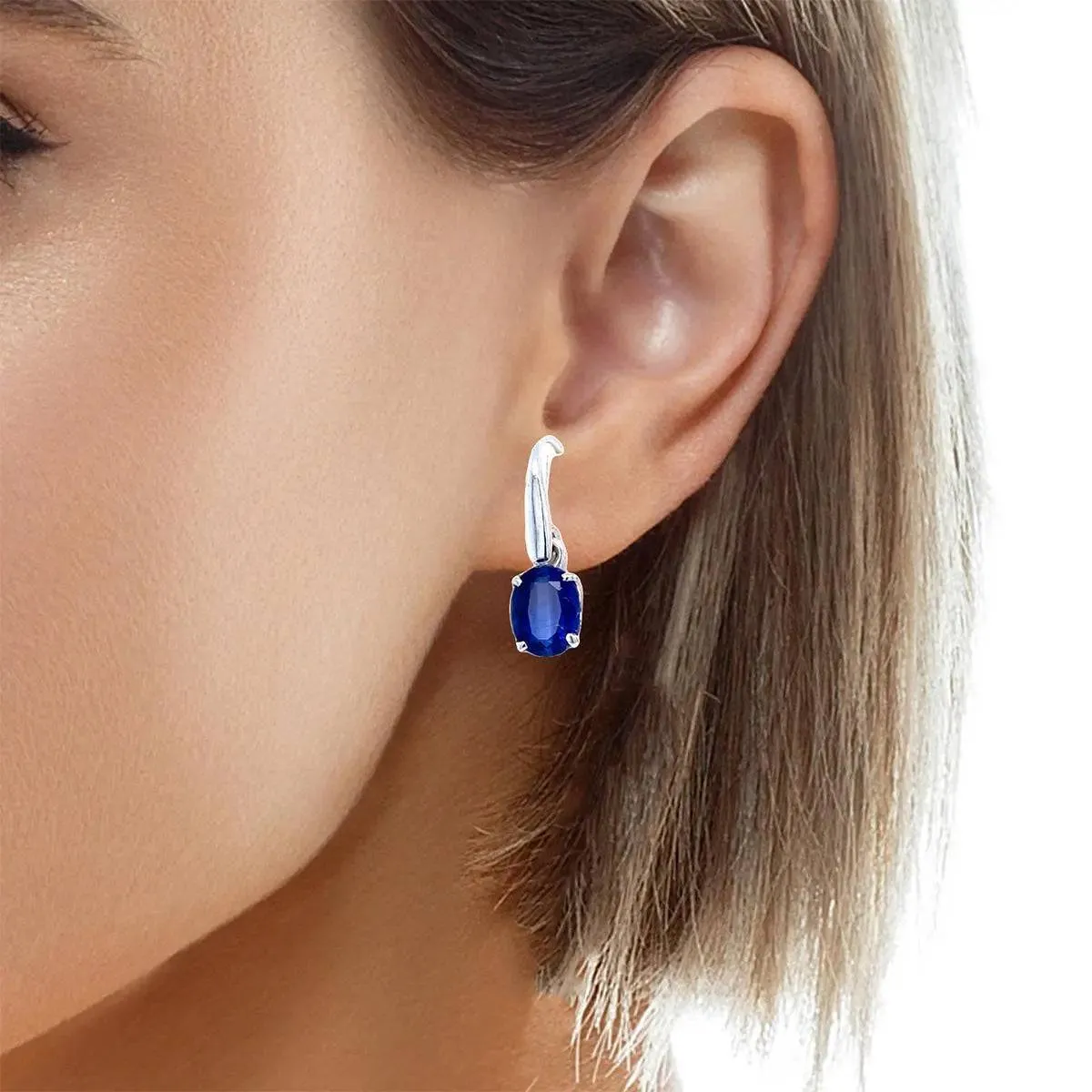 Kyanite Sterling Silver Earrings