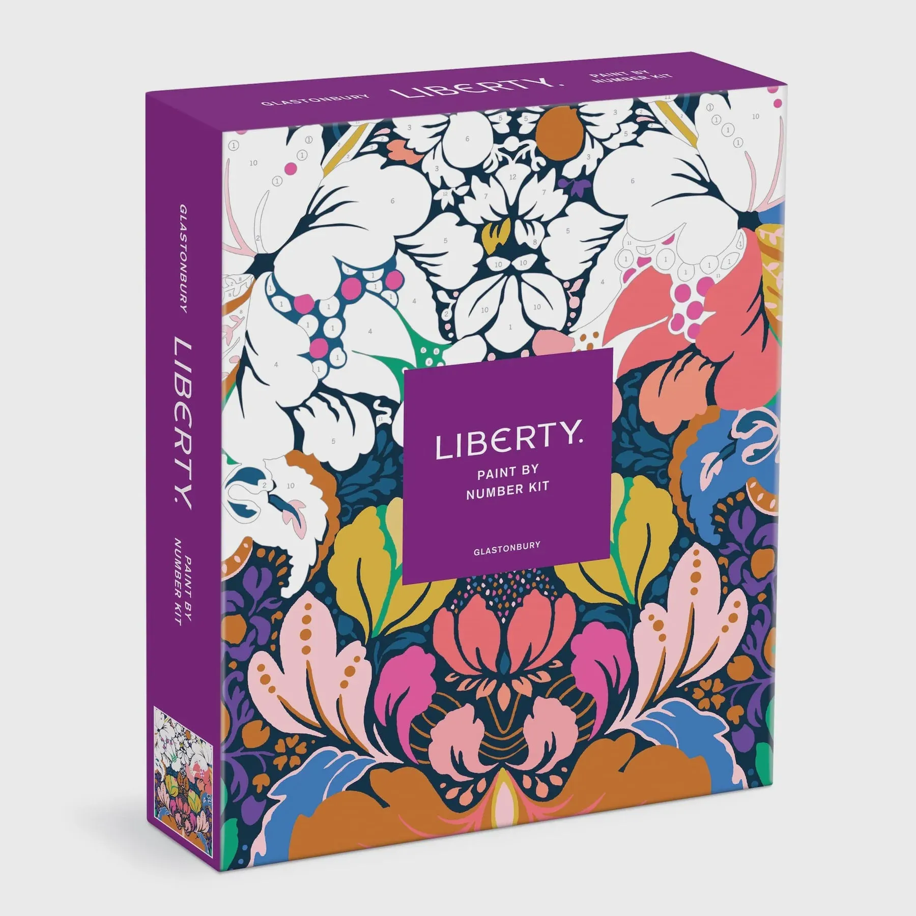Liberty Paint By Numbers Kit - Glastonbury