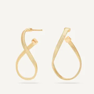 Marco Bicego Marrakech Oval Twist Gold Earrings