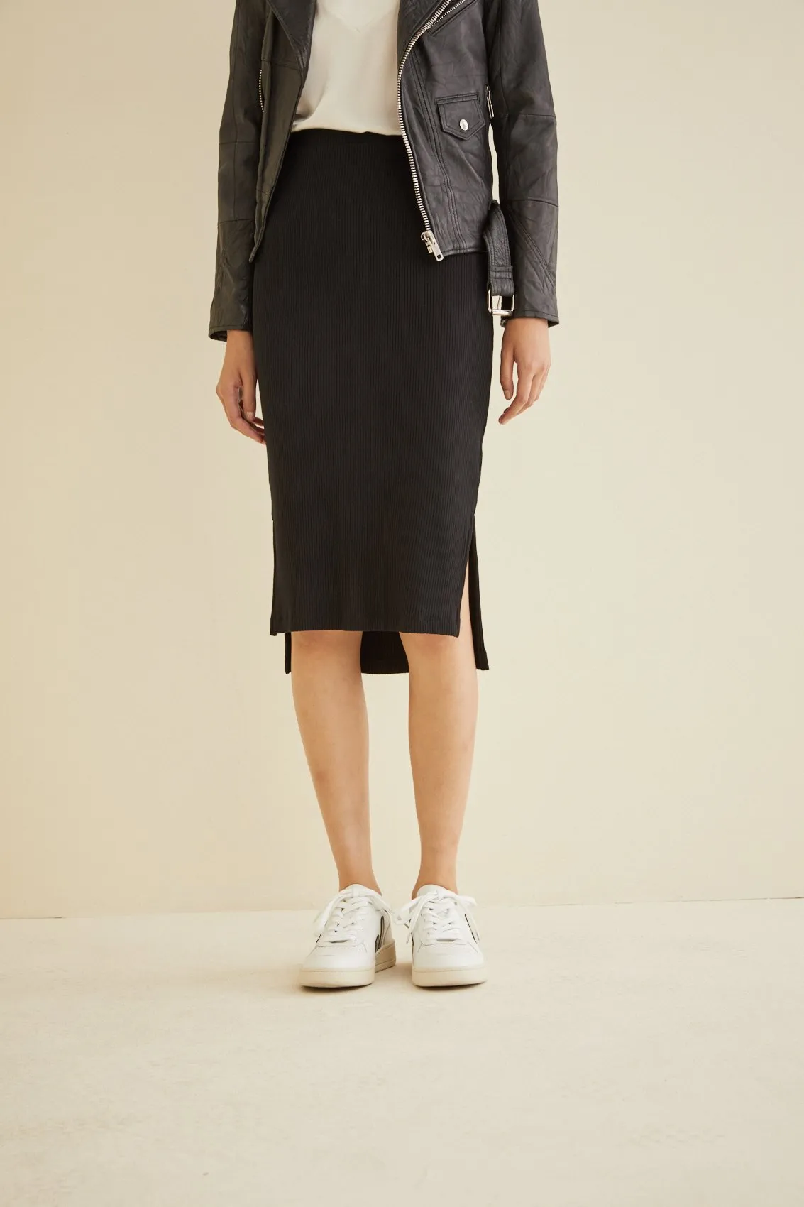 Masha Ribbed Skirt