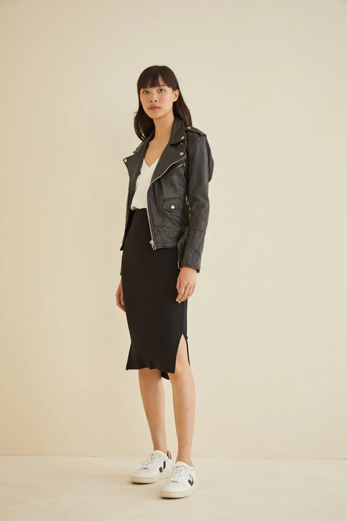Masha Ribbed Skirt