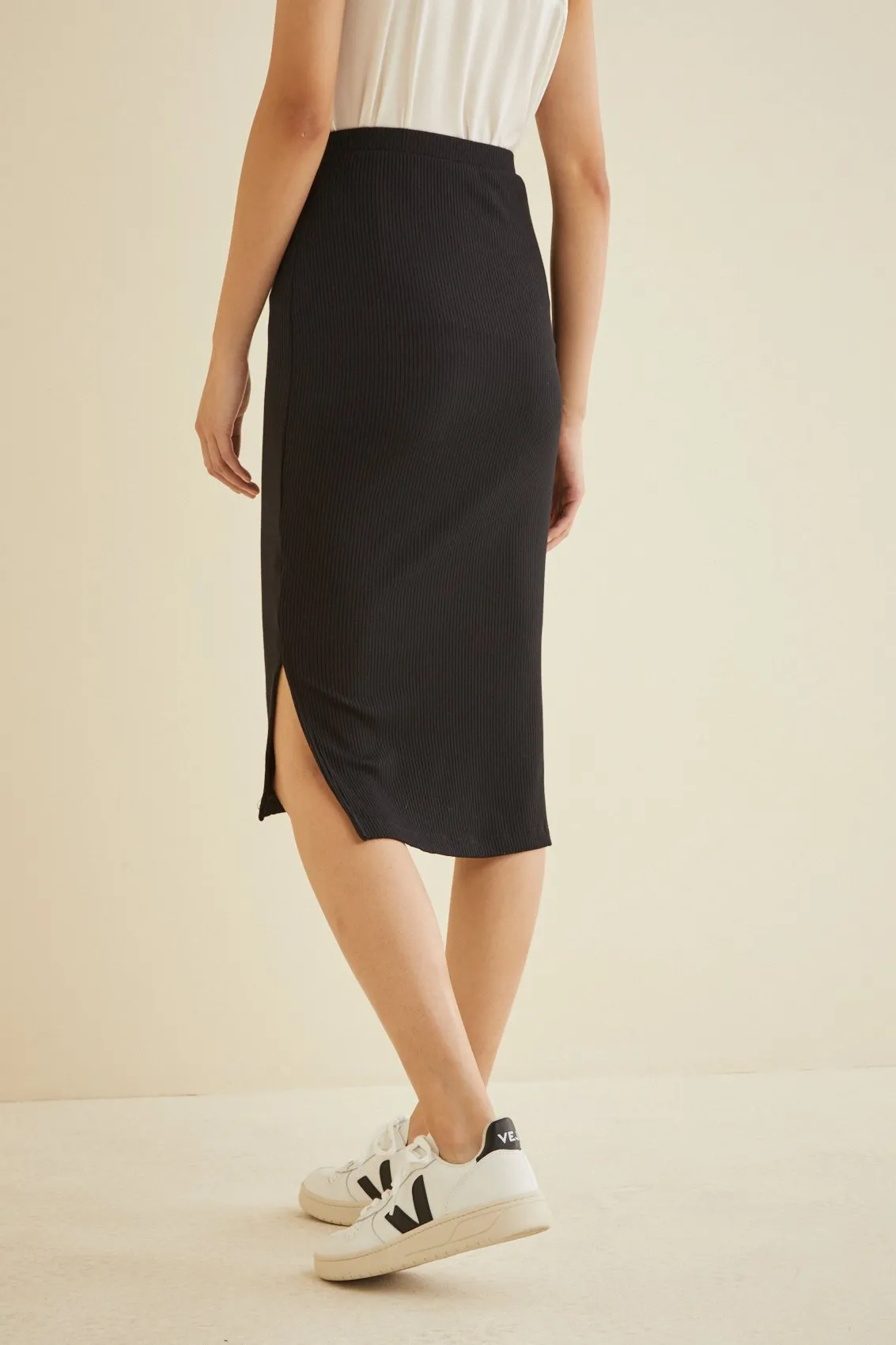 Masha Ribbed Skirt