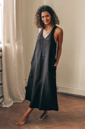 Minimalist Linen Dress