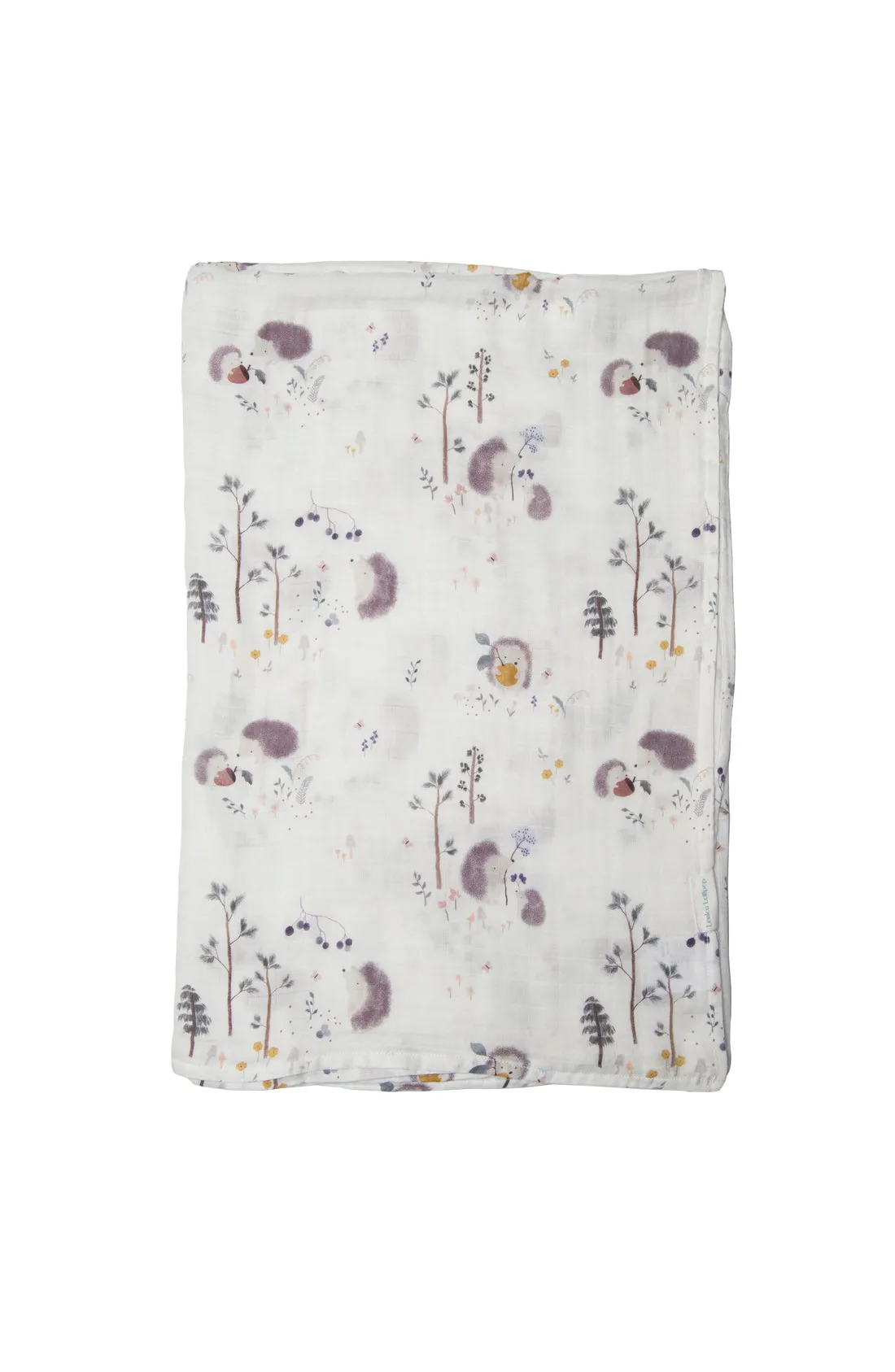 Muslin Swaddle - Hedgehogs