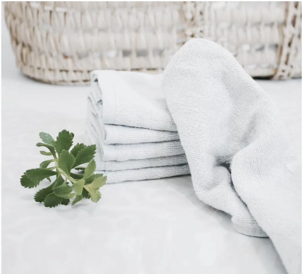 Natemia Ultra Soft Bamboo Washcloths - 6 Pack