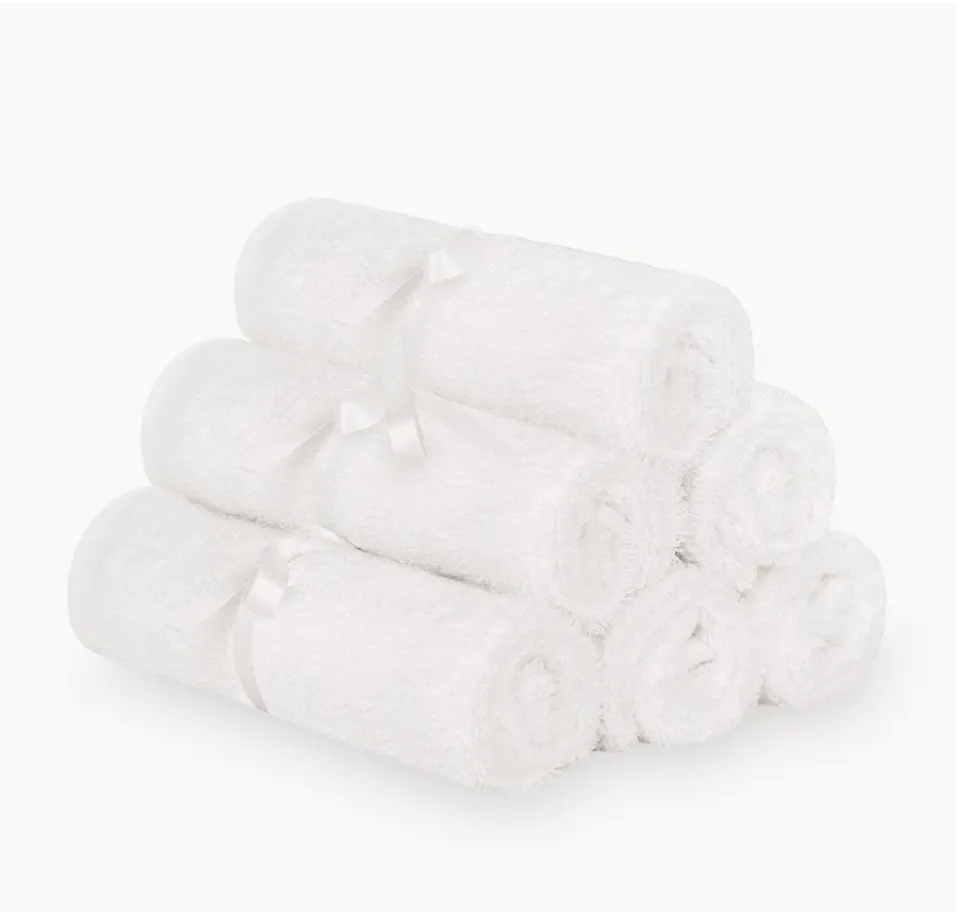 Natemia Ultra Soft Bamboo Washcloths - 6 Pack