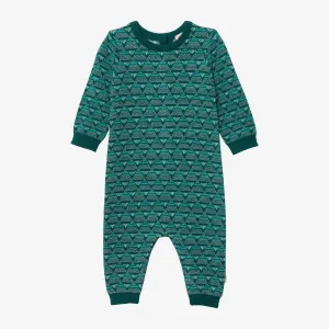 Newborn boy knitted jumpsuit