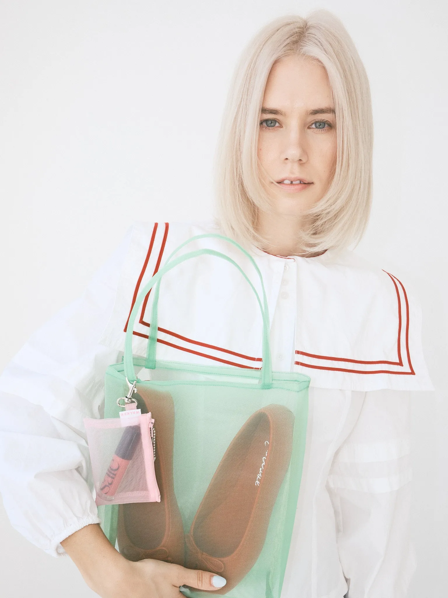 Open Tote - Mint