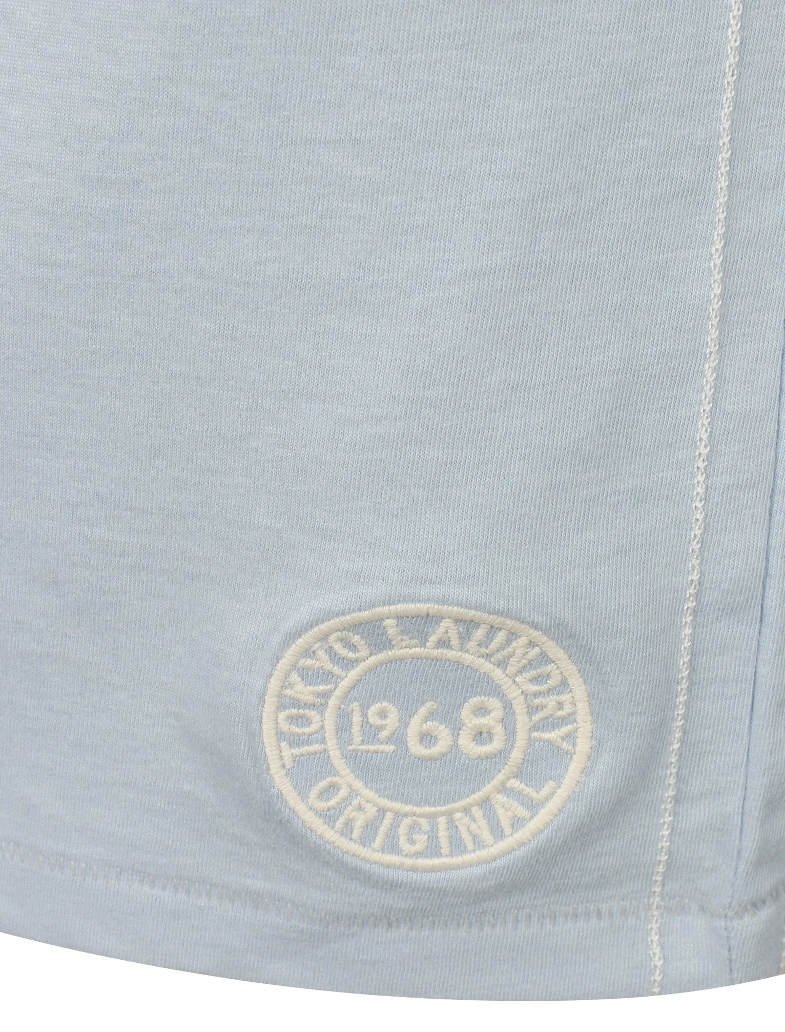 Othello Applique Cotton T-Shirt In Kentucky Blue - Tokyo Laundry
