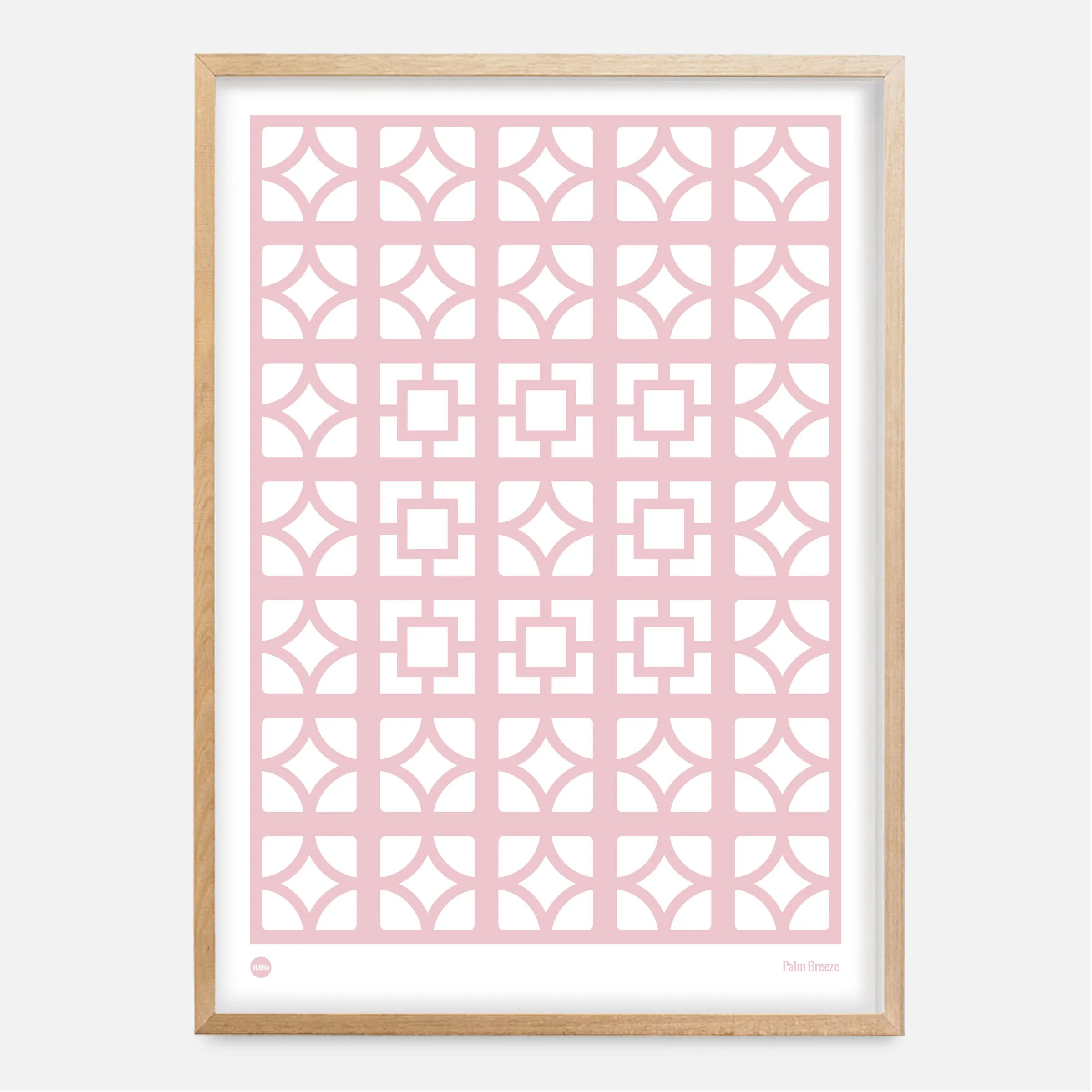 Palm Breeze Block Print