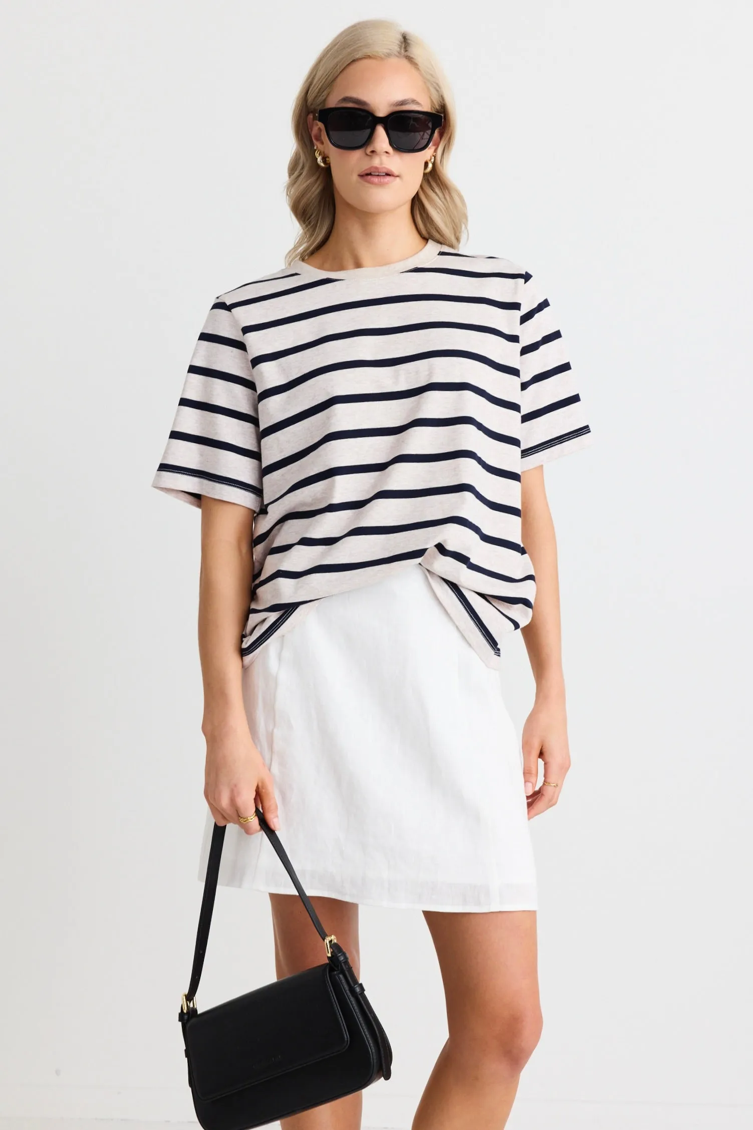 Palma White Mini Skirt