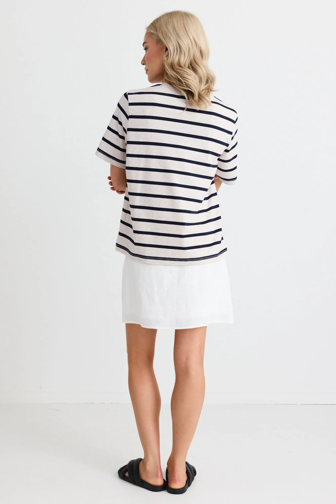 Palma White Mini Skirt