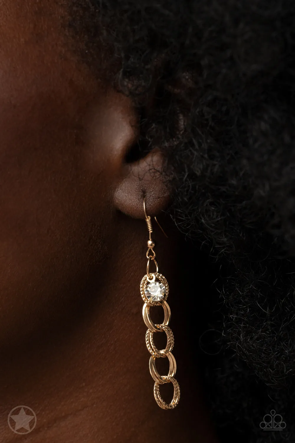 Paparazzi Fishing for Compliments Necklace Gold