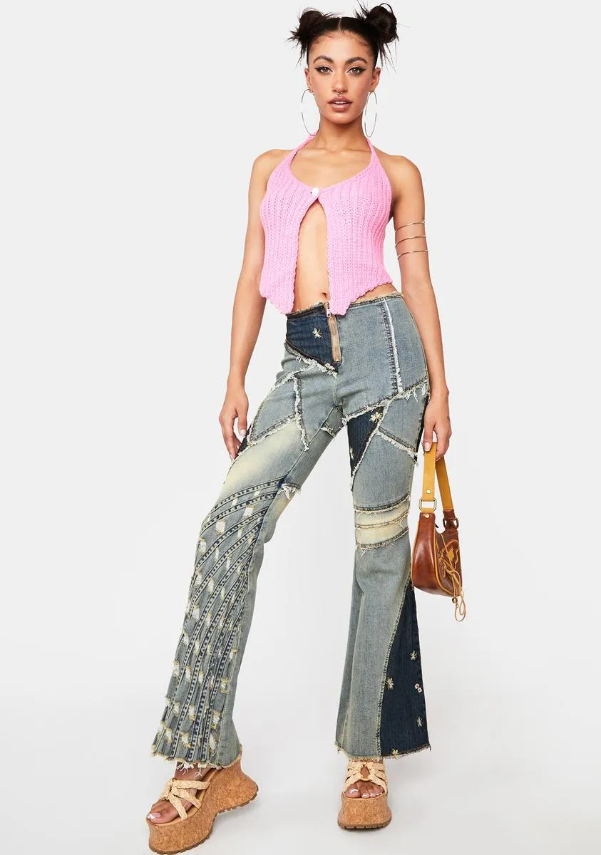 Peak In The Heat Halter Top