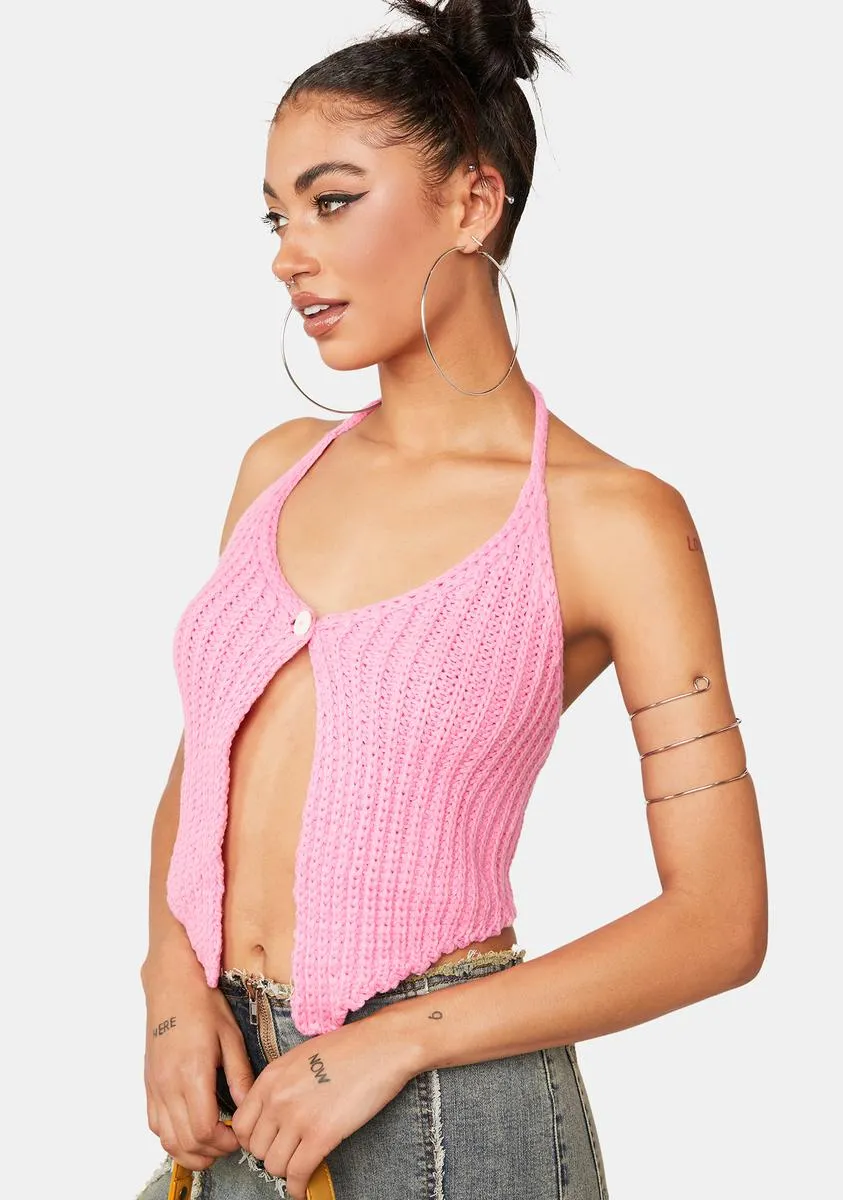 Peak In The Heat Halter Top