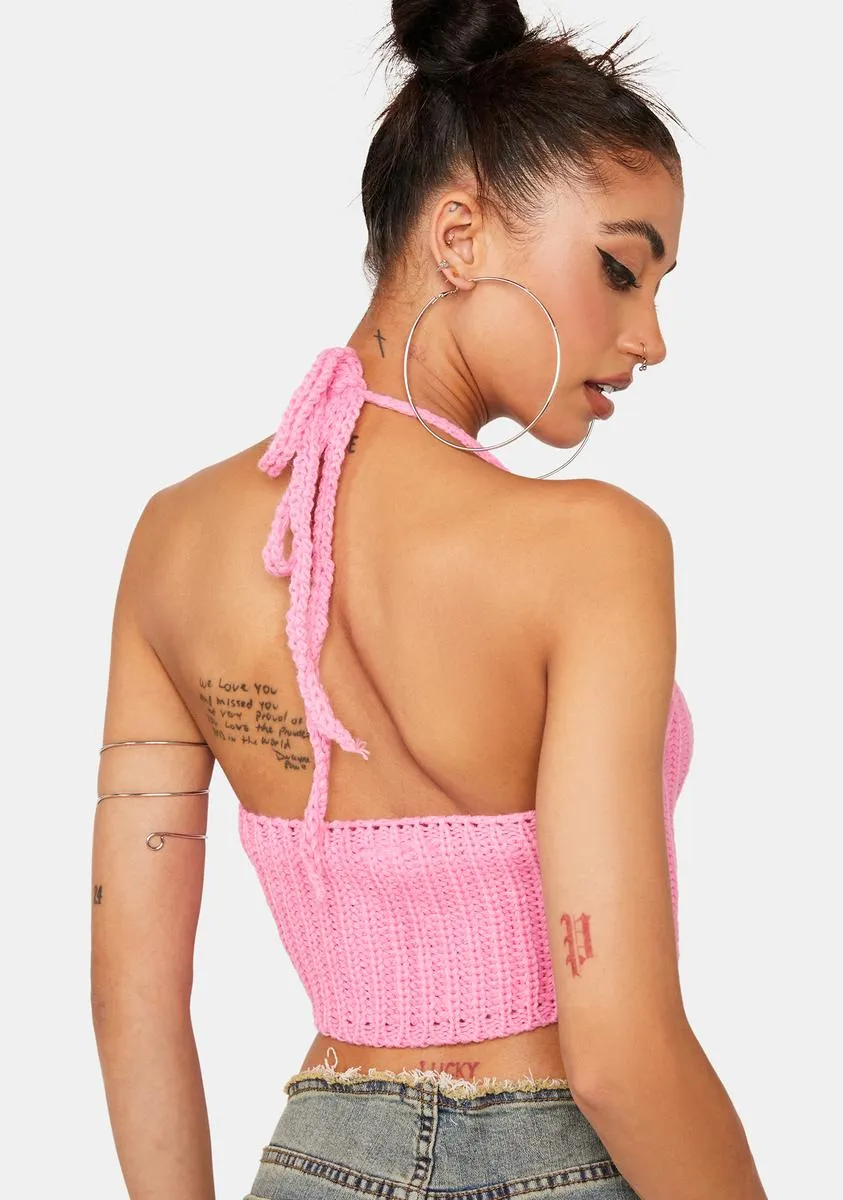 Peak In The Heat Halter Top