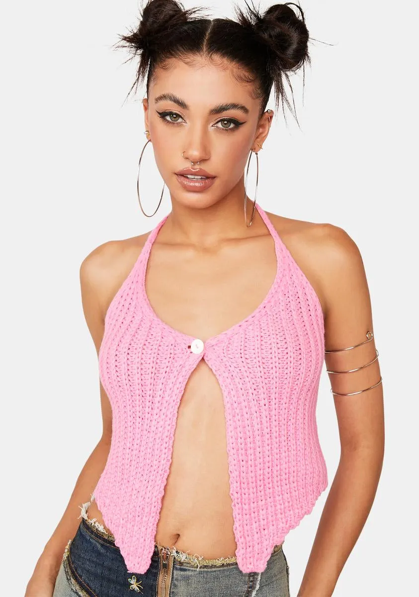Peak In The Heat Halter Top