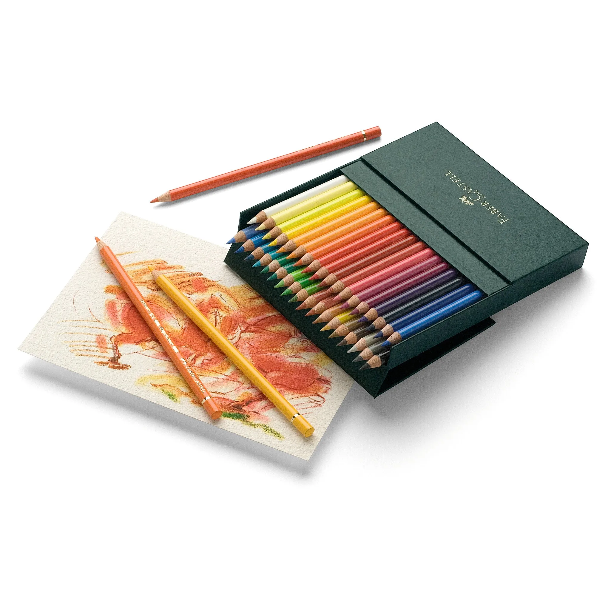 Polychromos Artists' Color Pencils, Gift Box of 36 - #110038