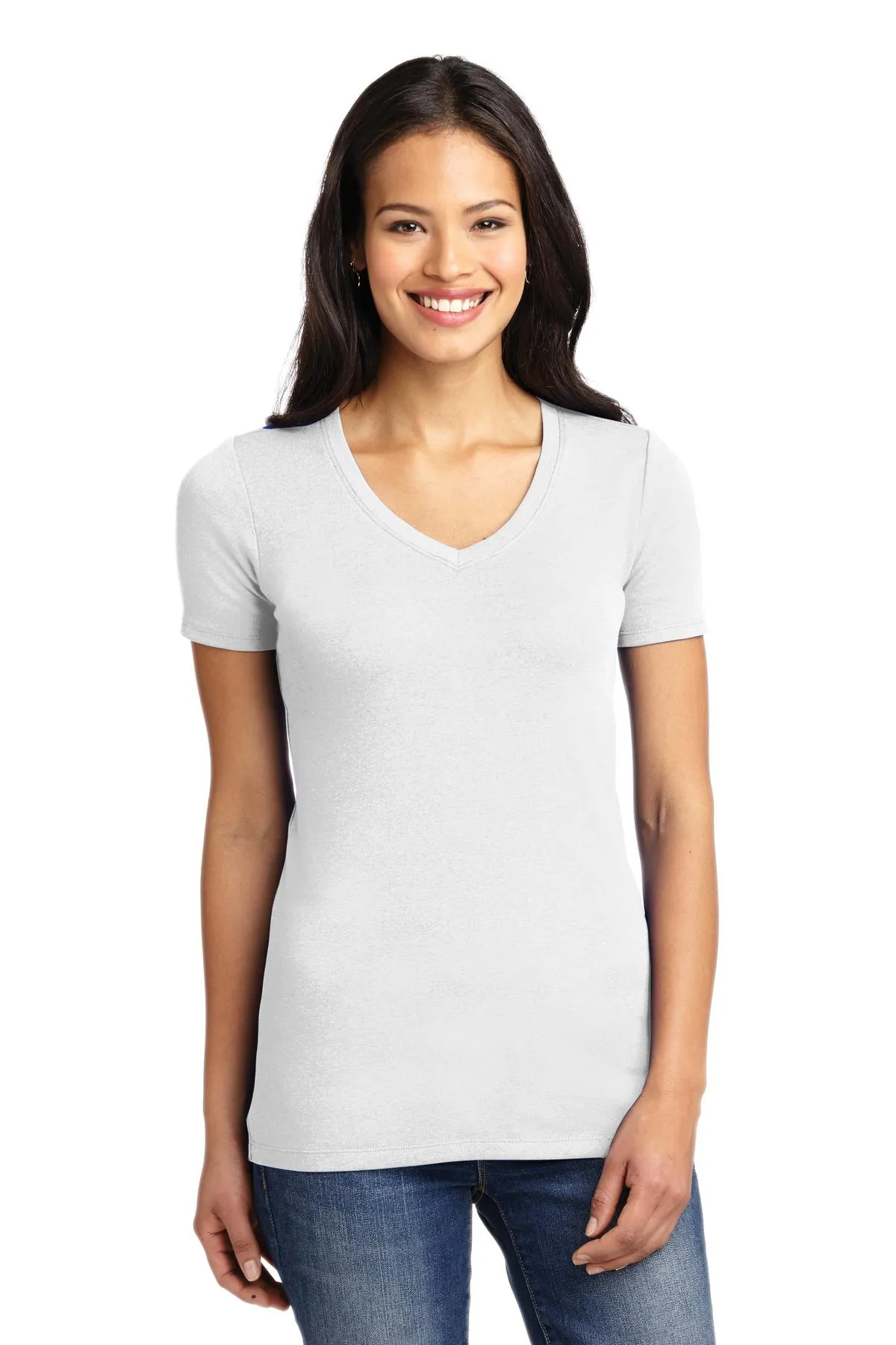 Port Authority Ladies Concept Stretch V-Neck Tee. LM1005