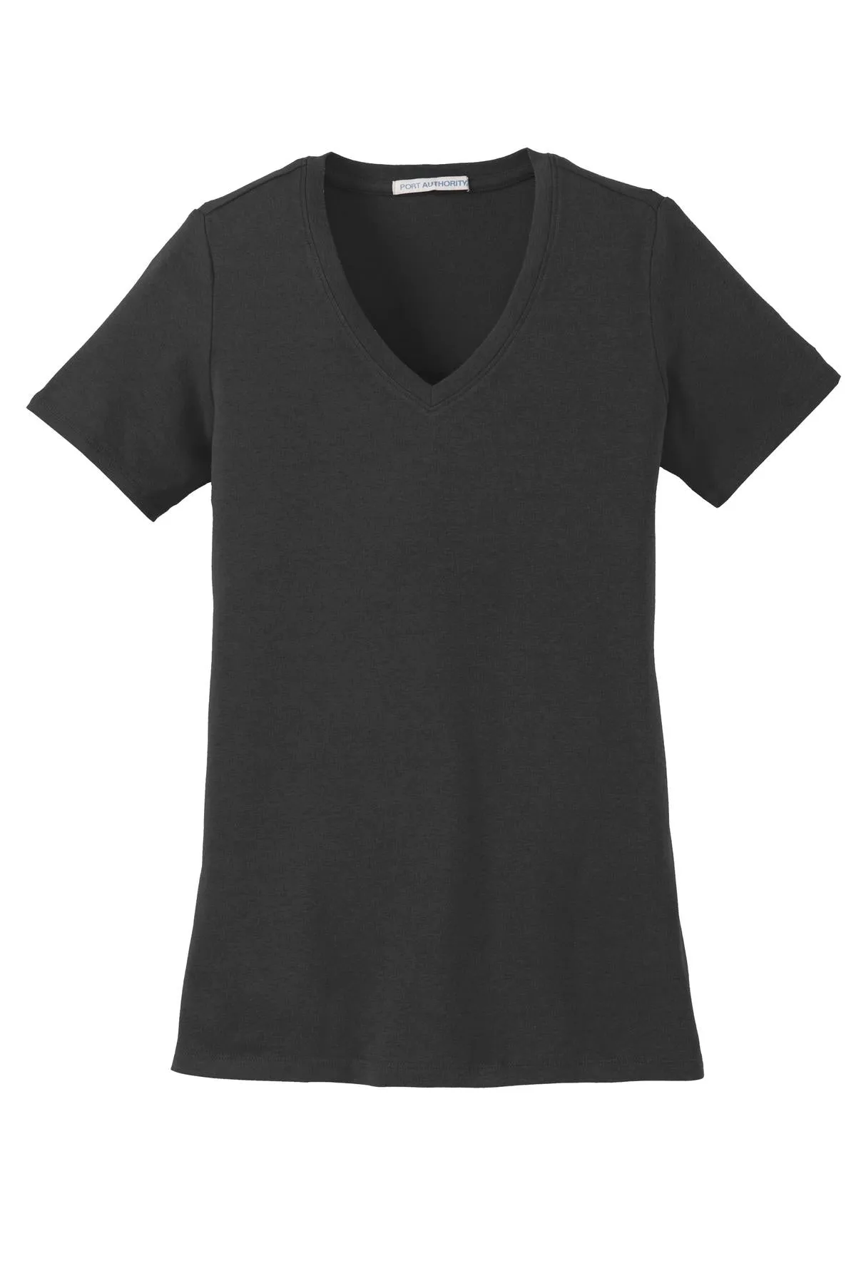 Port Authority Ladies Concept Stretch V-Neck Tee. LM1005