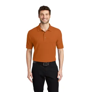 Port Authority® Silk Touch™ Polo - Texas Orange