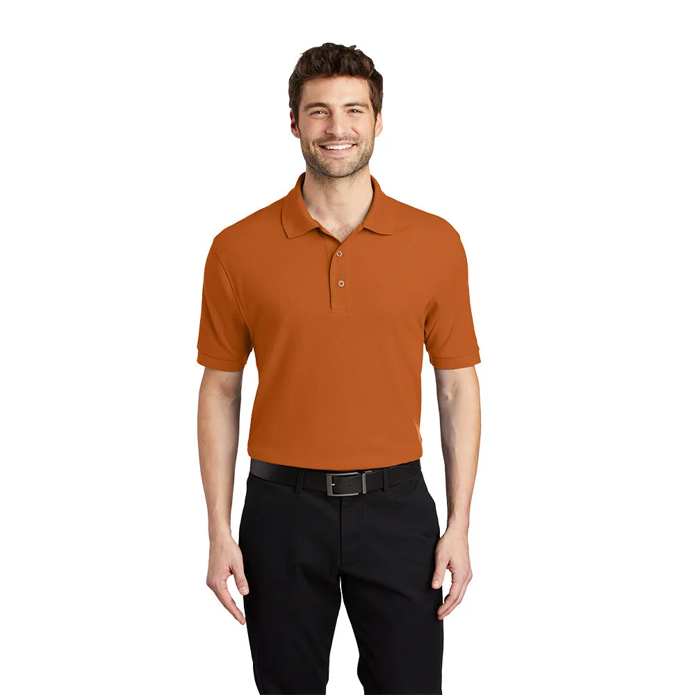 Port Authority® Silk Touch™ Polo - Texas Orange