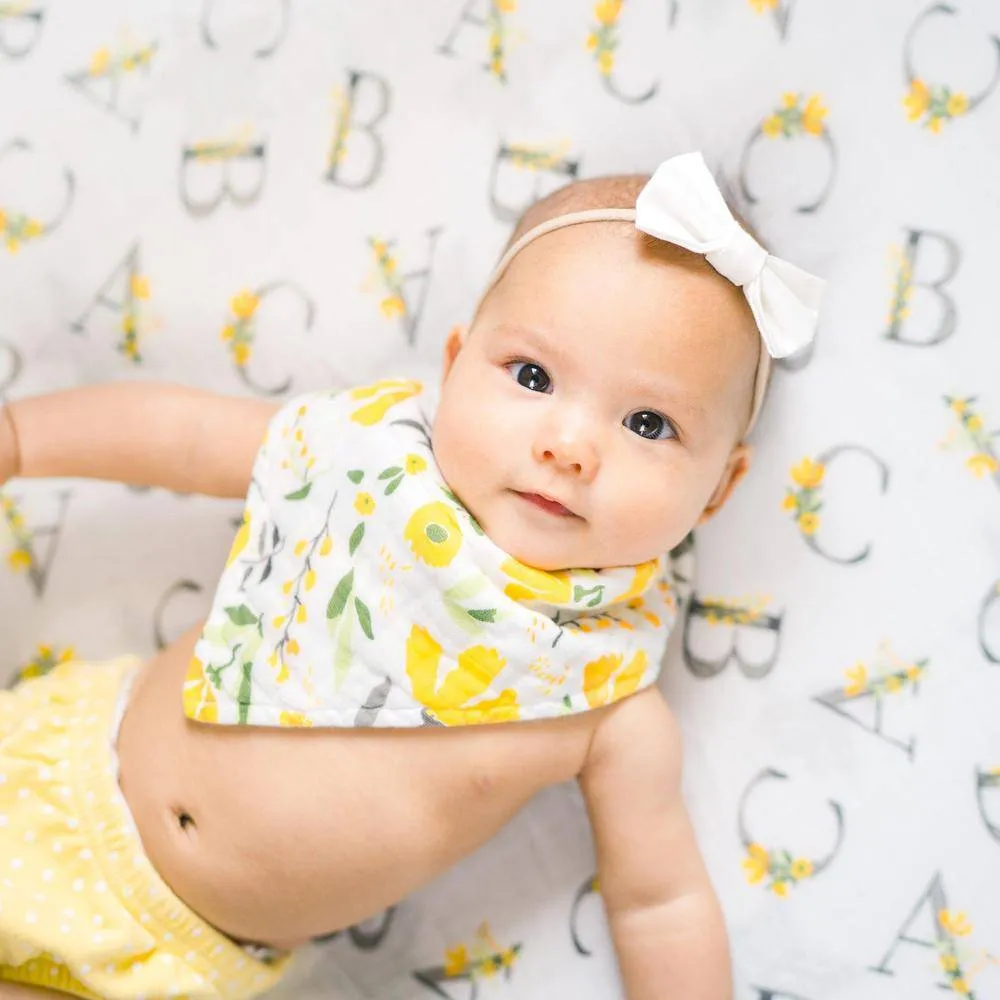 Royal Garden Oh So Soft Muslin Bandana Bib