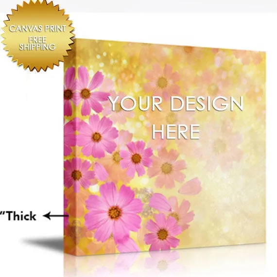 Sunflowers Guest Book Canvas Welcome Sign