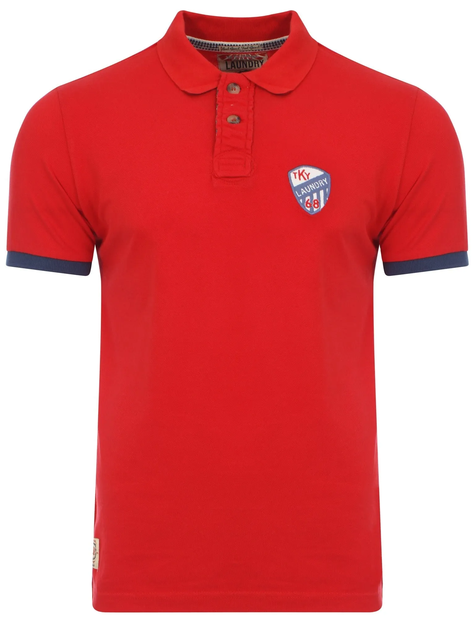 Tokyo Laundry Thompson red polo shirt