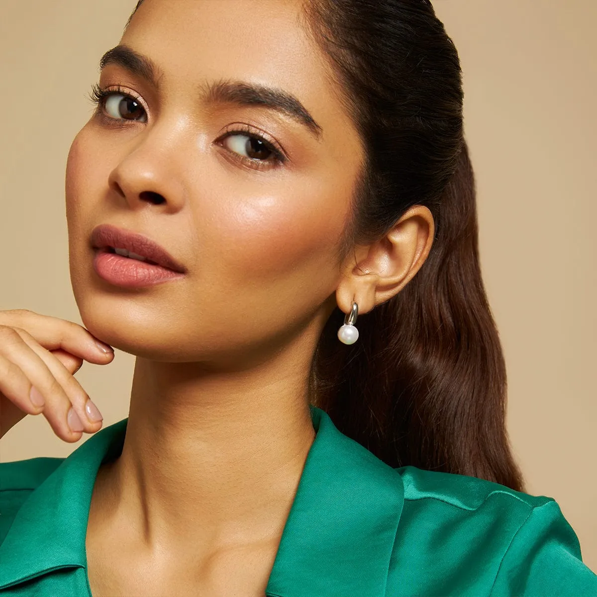 Trendy Pearl Earring 174260